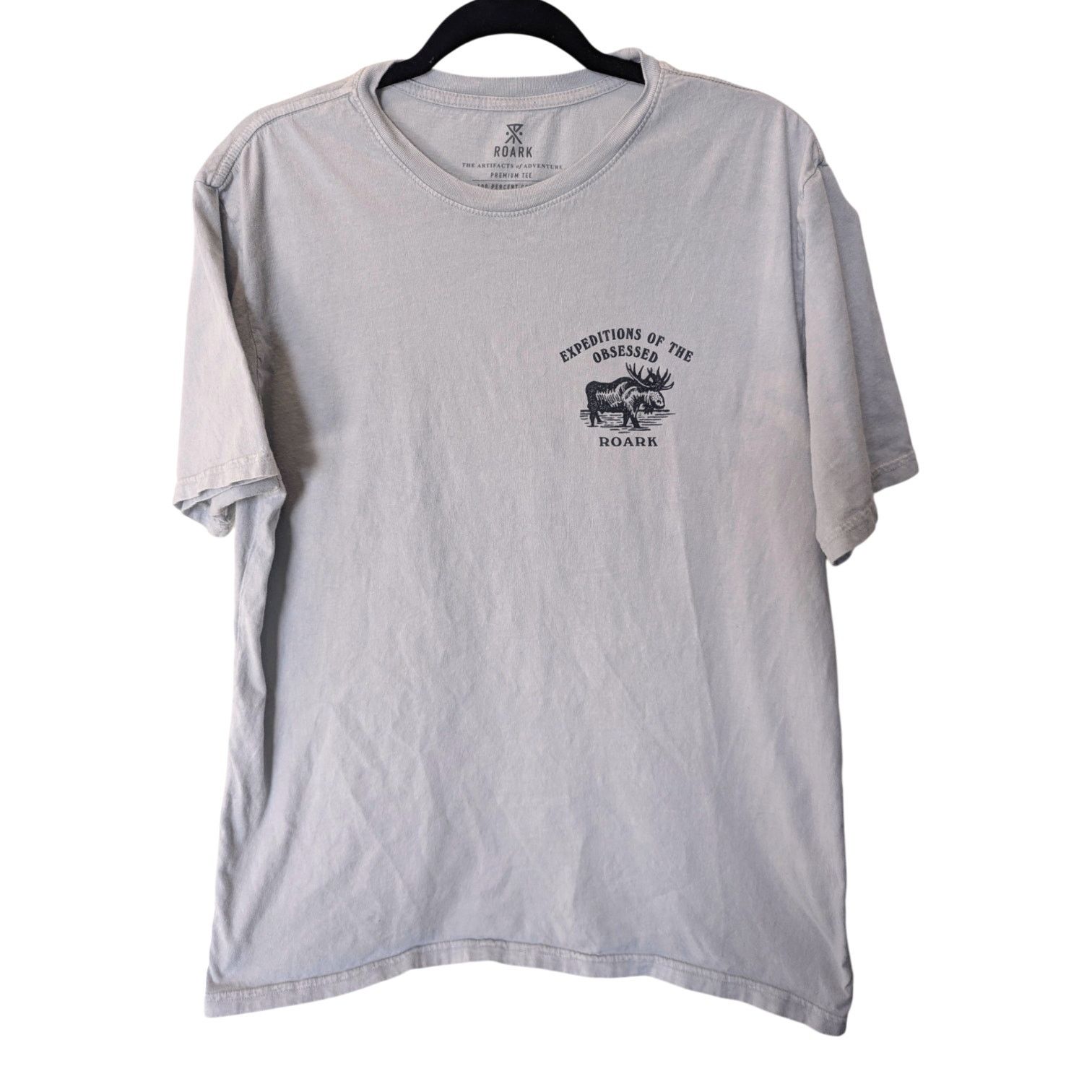 Roark Roark Blue Expeditions Custom Dyed Cotton T-Shirt Large Size US L / EU 52-54 / 3 - 3 Thumbnail