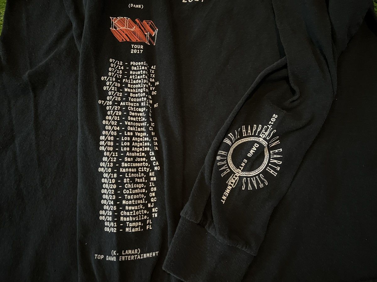Kendrick Lamar Kendrick Lamar TDE 2017 Damn Tour Nobody Pray For Me Shirt Size US M / EU 48-50 / 2 - 3 Thumbnail