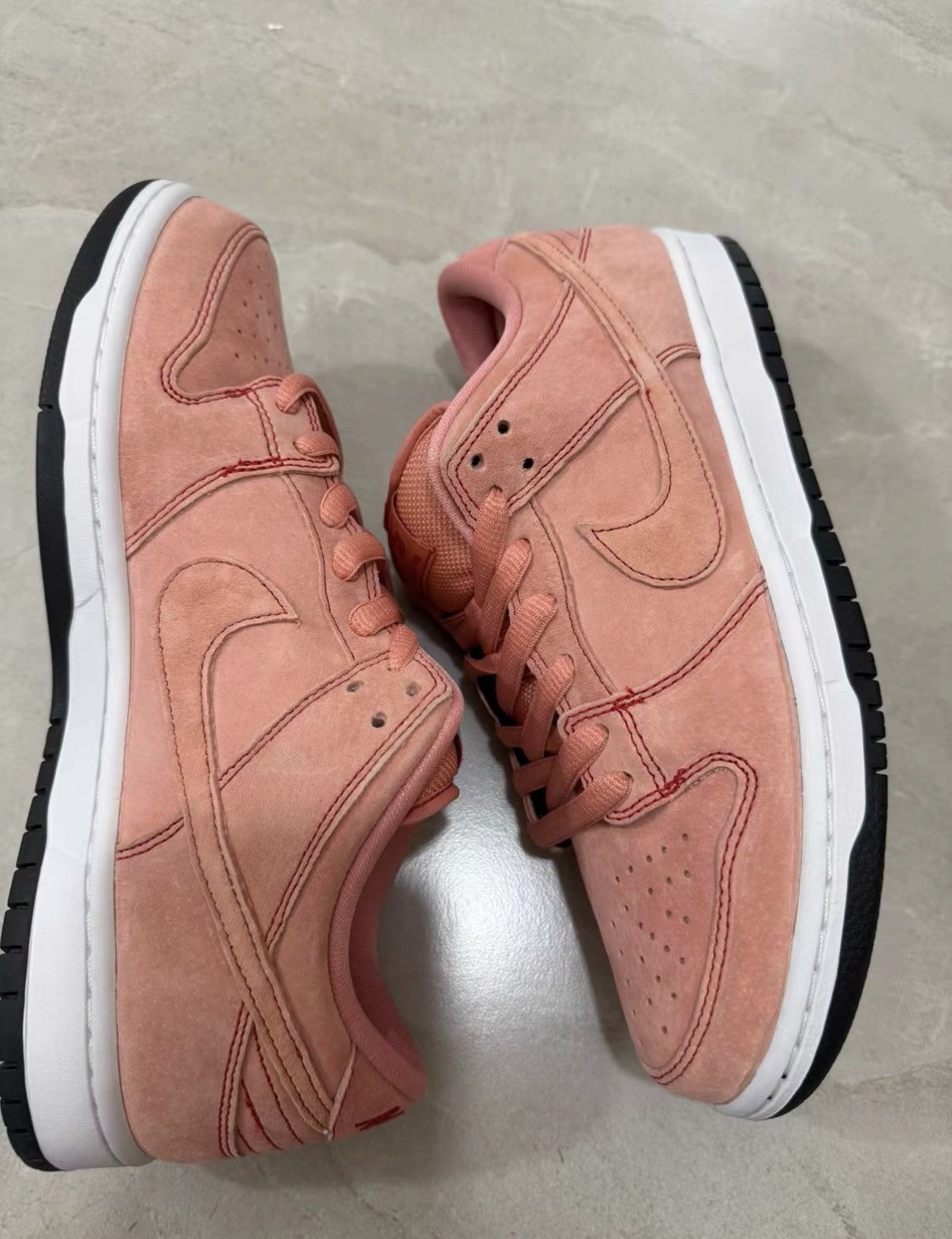 Nike Nike Dunk SB Pro PRM "Pink Pig" Low Top Sneakers J34 Size US 8.5 / EU 41-42 - 5 Thumbnail