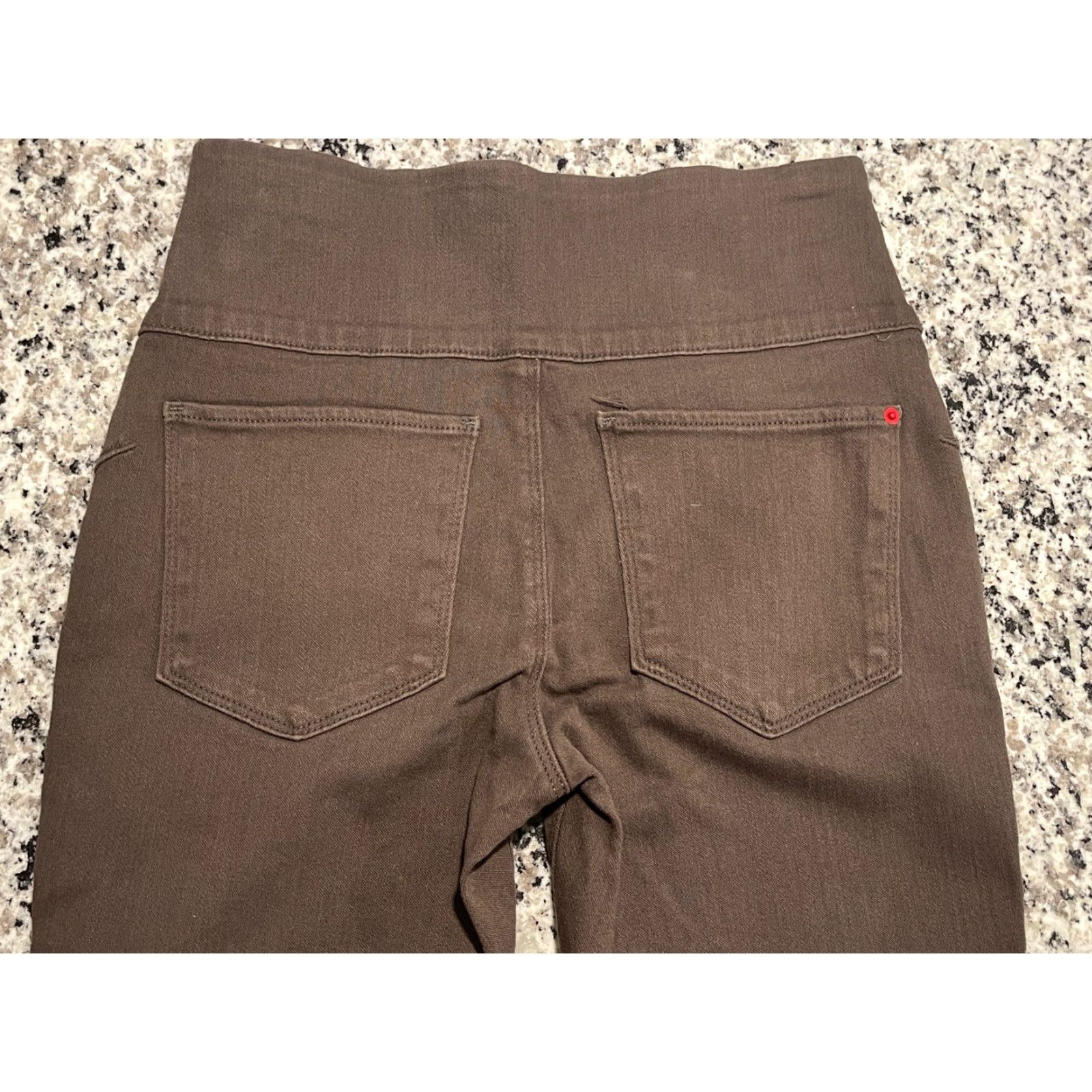 Spanx Spanx Alexia Jegging Jeans Women's Medium 6-8 Brown High Rise Side Zipper Denim Size 32" / US 10 / IT 46 - 5 Thumbnail