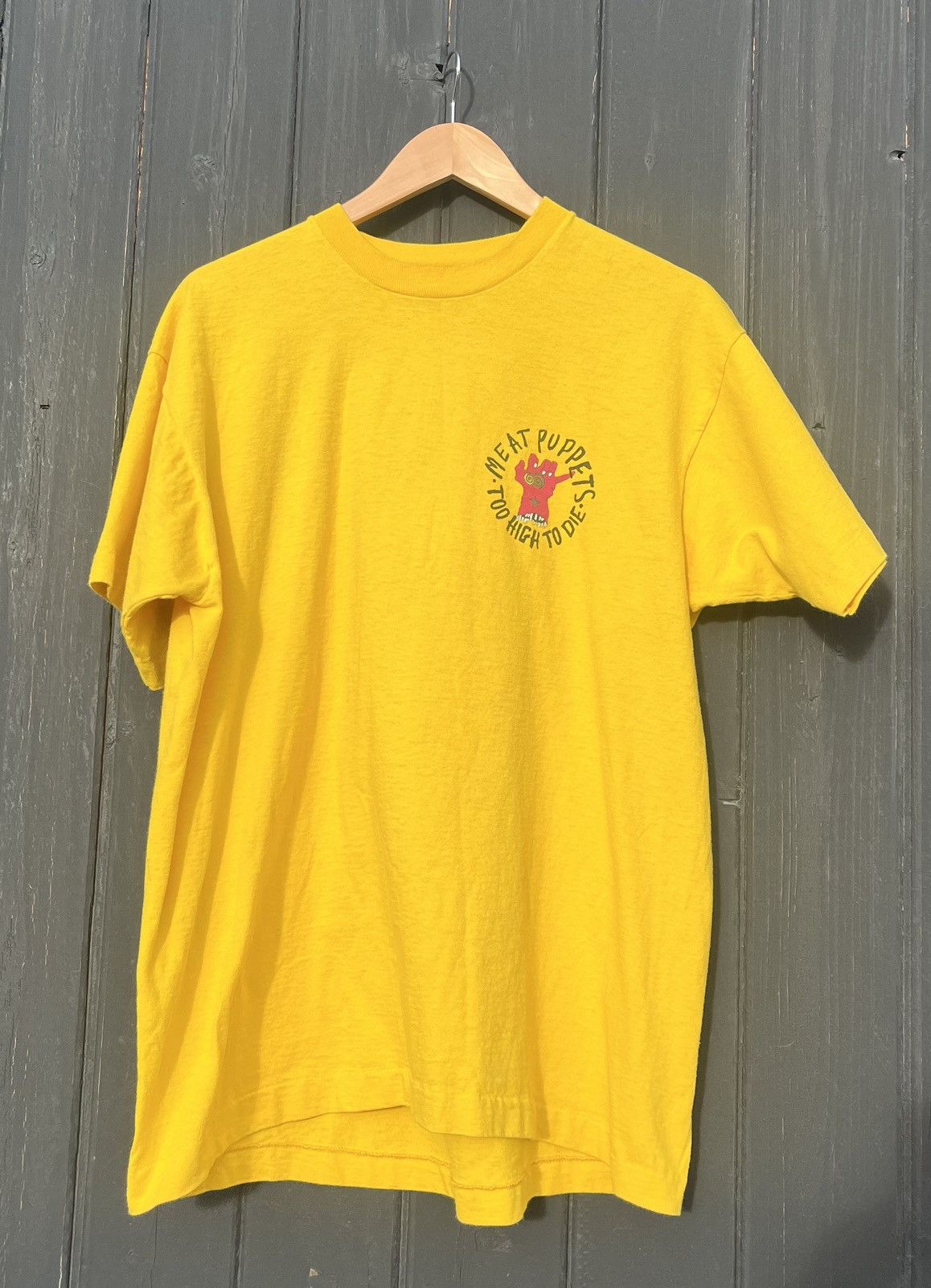 Band Tees × Vintage Ultra Rare* 1994 Meat Puppets Too High To Die T-Shirt Size US XL / EU 56 / 4 - 2 Thumbnail