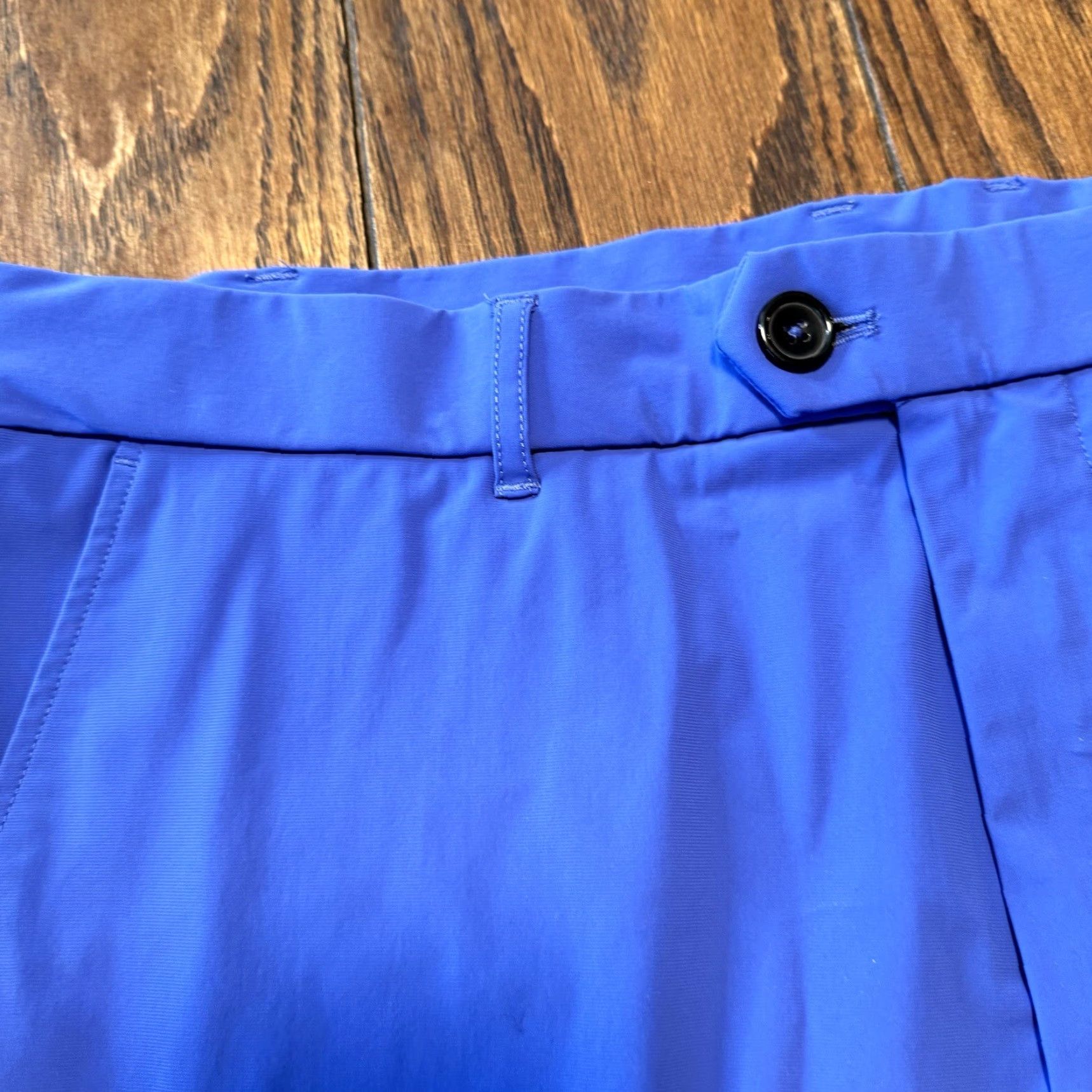 Vintage Greyson Pants Men’s 36x32 Blue Montauk Performance Stretch Golf Chino Fits 36x28 Size US 36 / EU 52 - 4 Thumbnail