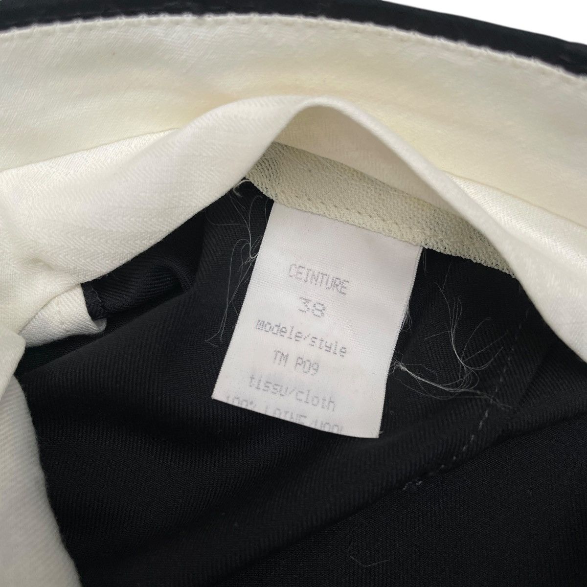 Thierry Mugler RARE Thierry Mugler Wool Long Slim-fit Trousers Black Size US 28 / EU 44 - 9 Thumbnail