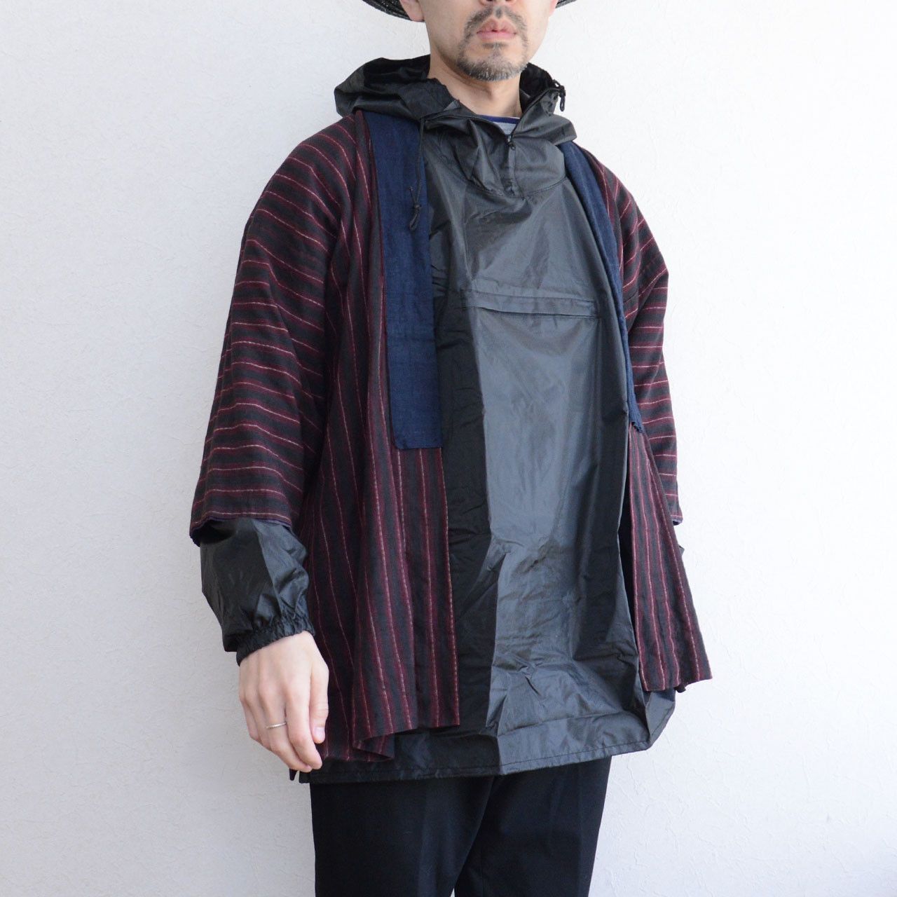 Other Japanese Noragi Jacket Cotton Indigo Collar Japan Vintage Size L / US 10 / IT 46 - 13 Thumbnail