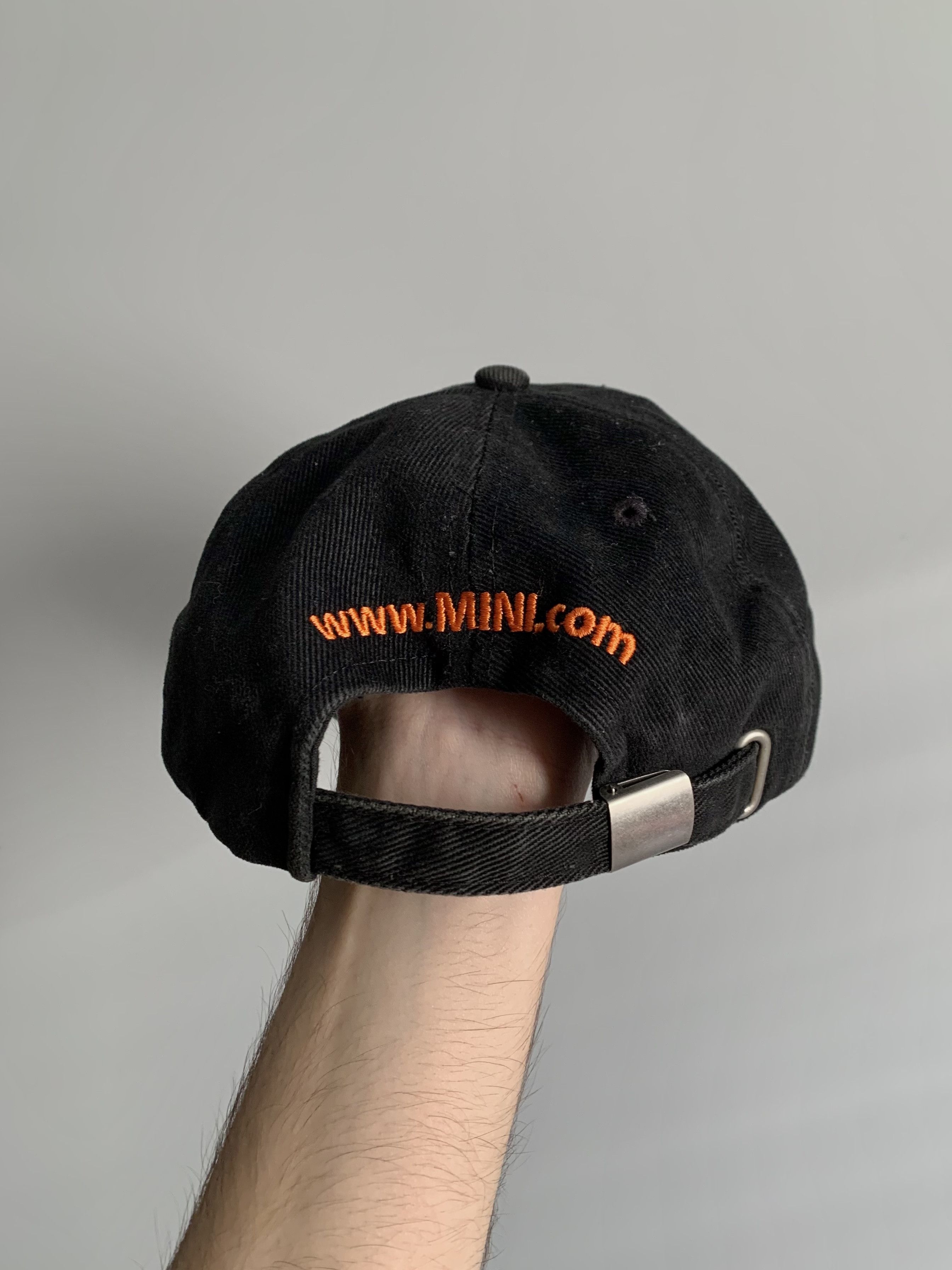 Vintage Vintage Mini Cooper Cap Hat Black 2000s Size ONE SIZE - 4 Thumbnail