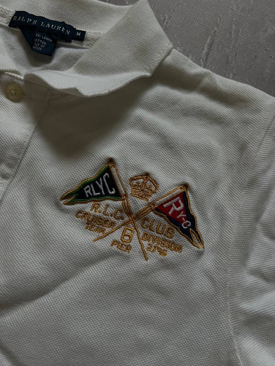 Polo Ralph Lauren Ralph Lauren women's polo shirt with yacht club embroidery M Size M / US 6-8 / IT 42-44 - 3 Thumbnail