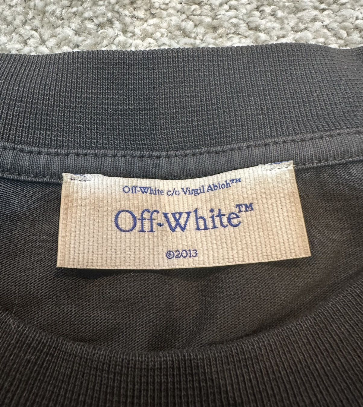 Off-White Off-White Black Digit Bacchus 2013 T-Shirt Size Small Size US S / EU 44-46 / 1 - 3 Thumbnail