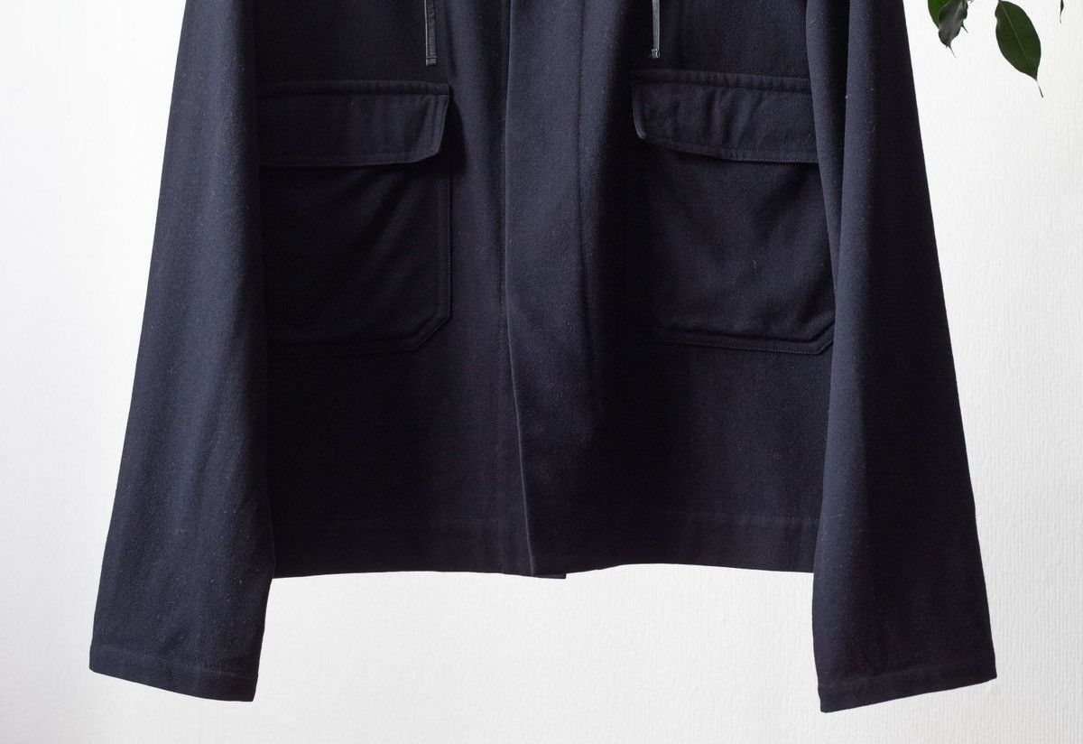 Yohji Yamamoto Yohji Yamamoto Pour Homme 80s Cropped Cargo Hoodie Size US M / EU 48-50 / 2 - 3 Thumbnail
