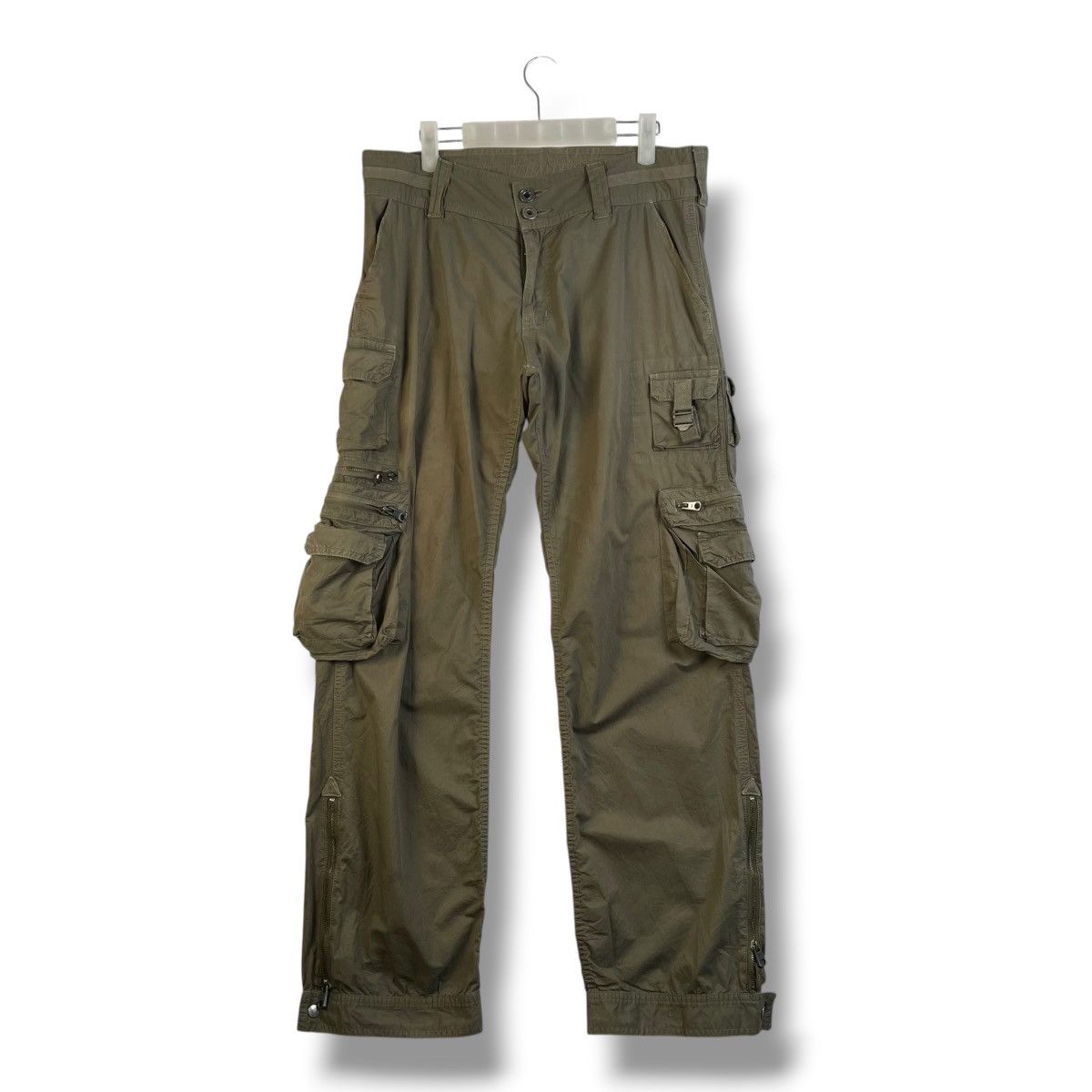 GOA G.O.A Cargo Flare Pants 3d Pocket | Grailed