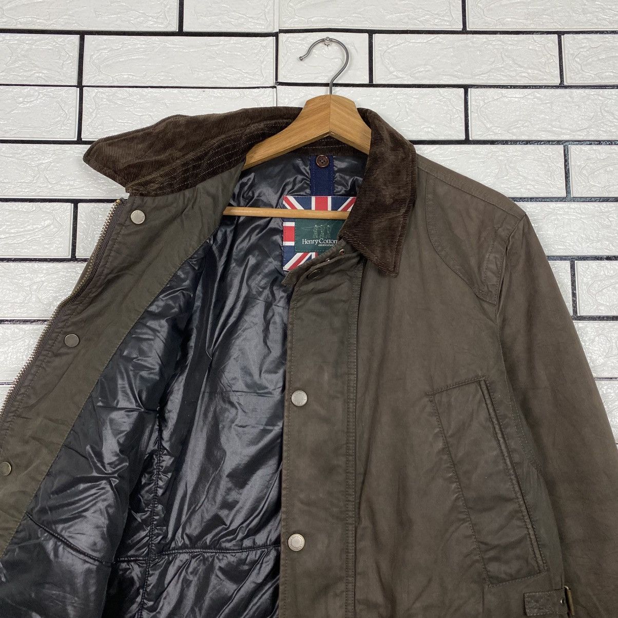 Japanese Brand Vintage Hunting Wax Jacket Blanket Henry Cotton Issey Miyake Size US S / EU 44-46 / 1 - 14 Thumbnail
