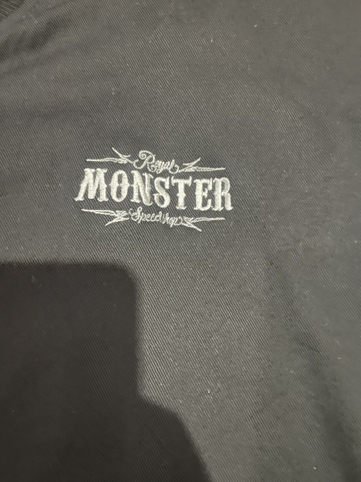 Gentle Monster Royal Monster Speedshop Leather-Sleeve Denim Varsity Jacket Size US M / EU 48-50 / 2 - 4 Thumbnail