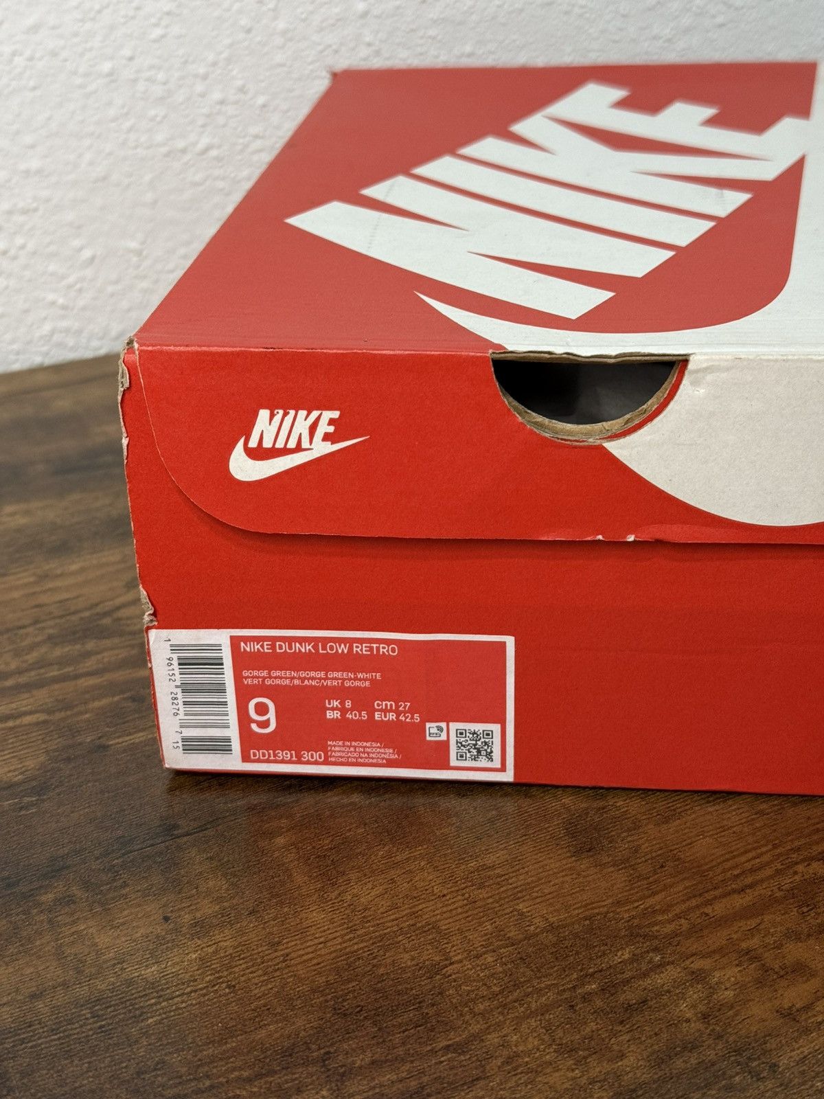 Nike Nike Dunk Low Miami Hurricanes size 9 Size US 9 / EU 42 - 7 Thumbnail