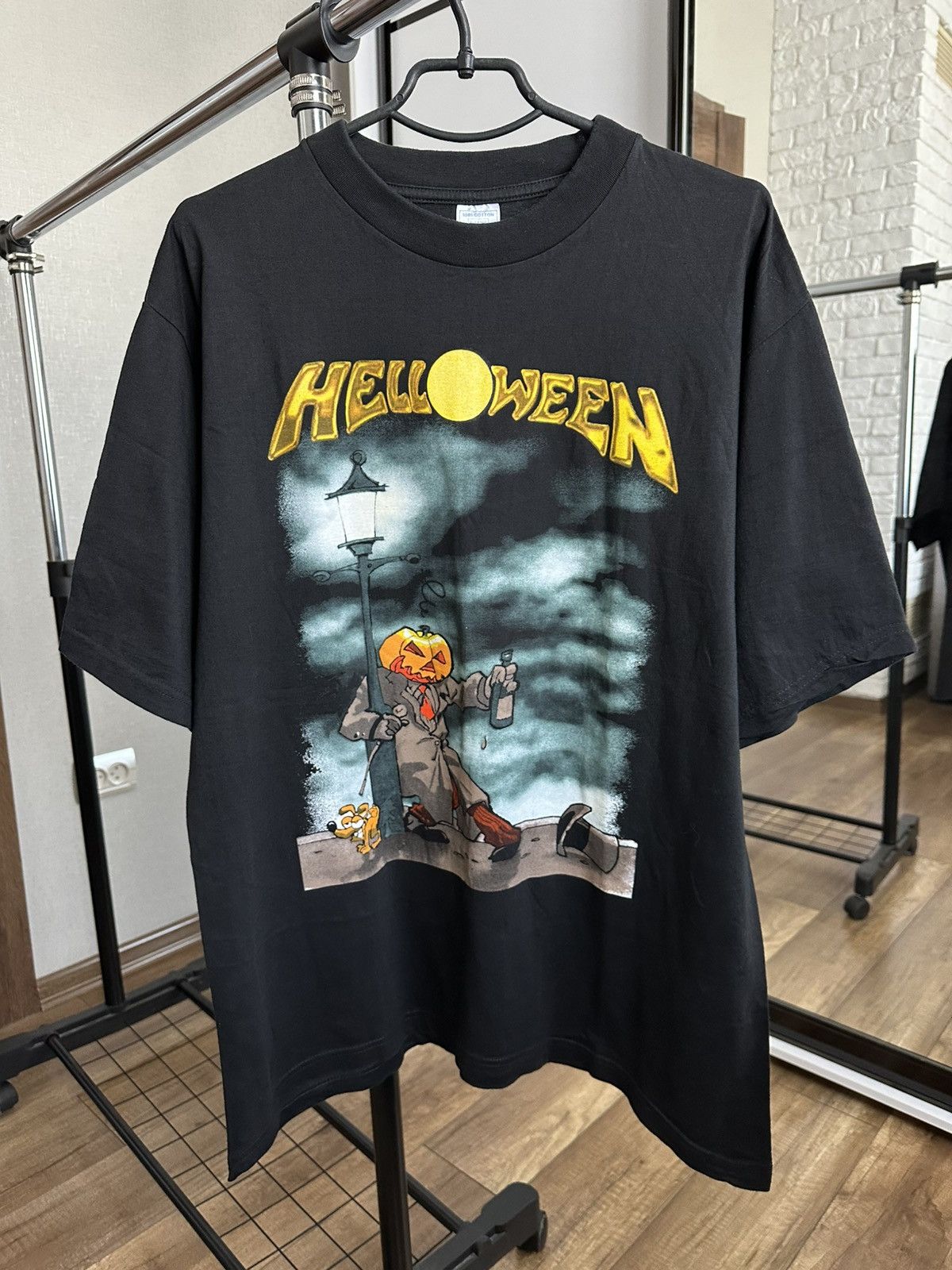 Band Tees 1994 Helloween Master Ring Vintage Tour Band T-Shirt Tee Size US XL / EU 56 / 4 - 1 Thumbnail