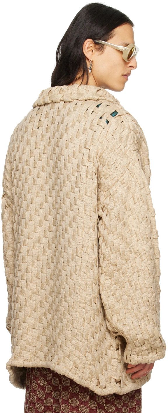Other Isa Boulder Tan Burlap Jacket (Handwoven) Size US S / EU 44-46 / 1 - 5 Thumbnail