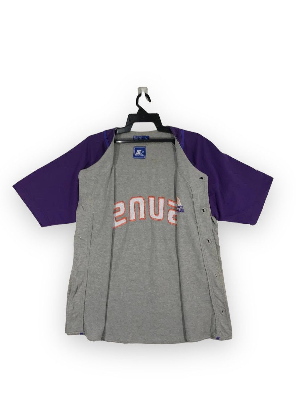 NBA × Starter × Vintage Vintage Phoenix Suns baseball shirt Size US M / EU 48-50 / 2 - 5 Thumbnail