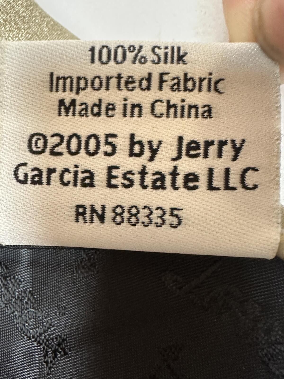 Other Vintage J. Garcia Limited Edition Space Container silk tie Size ONE SIZE - 5 Thumbnail