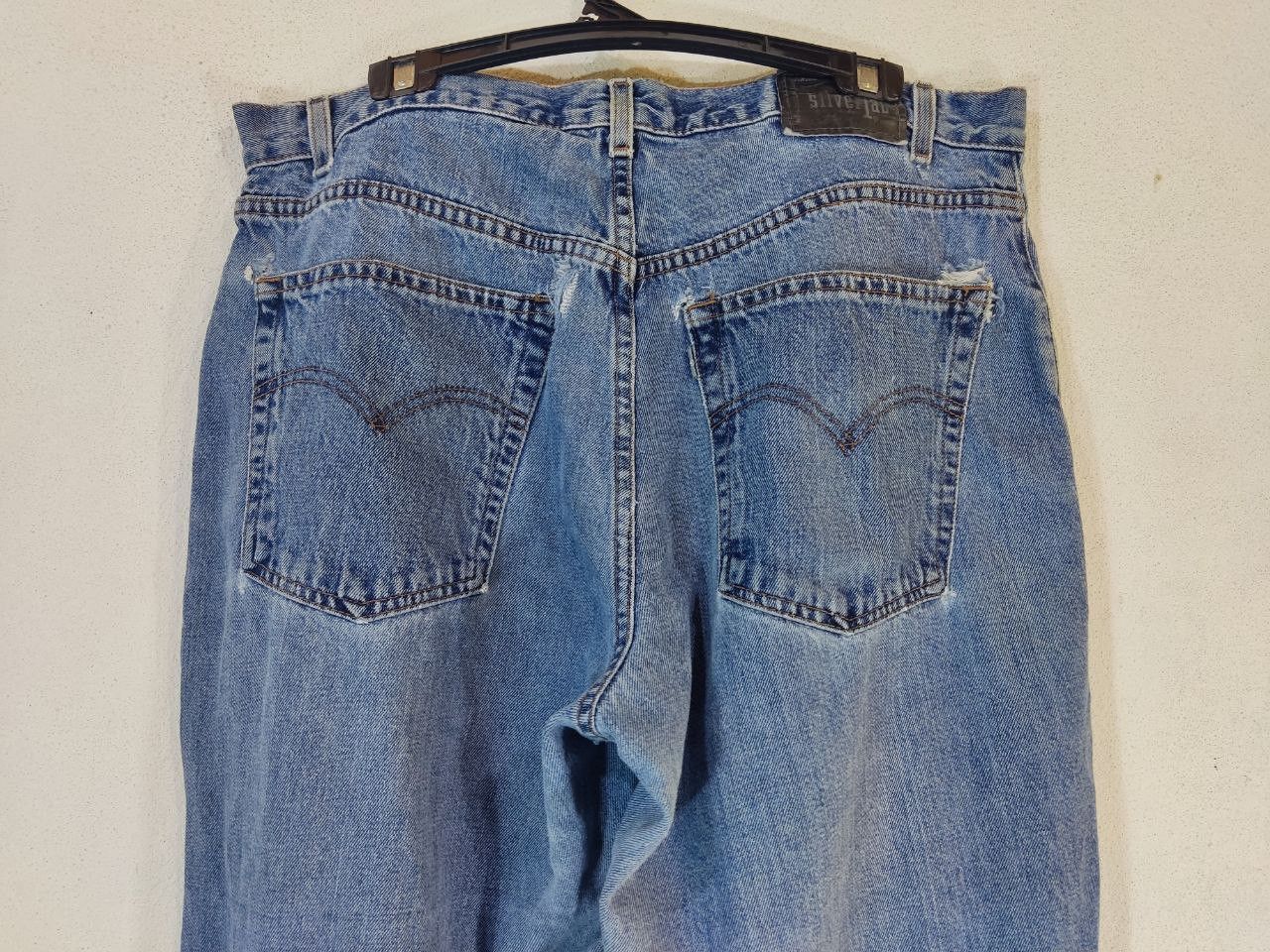 Levi's vintage levis silvertab baggy denim nice design Size US 37 - 12 Thumbnail