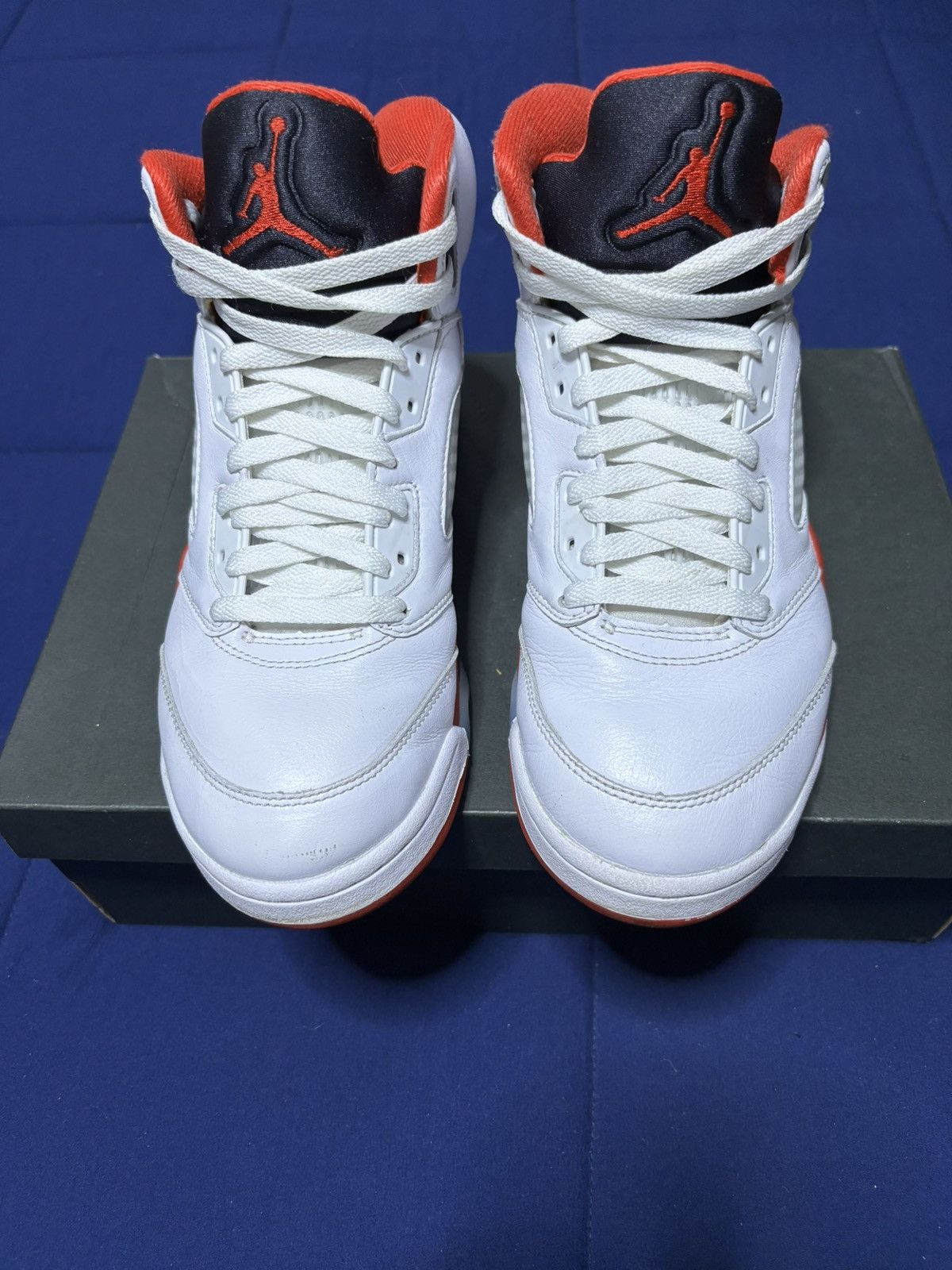Jordan Brand Jordan 5 Retro Fire Red 2025 Size 8.5 Size US 8.5 / EU 41-42 - 1 Thumbnail