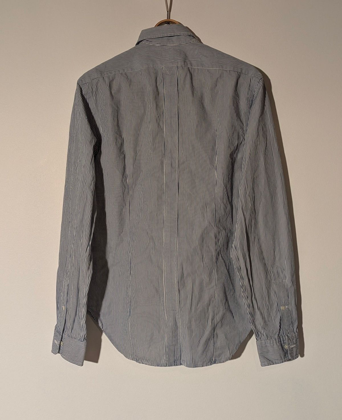 Polo Ralph Lauren 👔 Polo Ralph Lauren Striped Button-Up – Blue/White (Size L) Size US L / EU 52-54 / 3 - 2 Thumbnail
