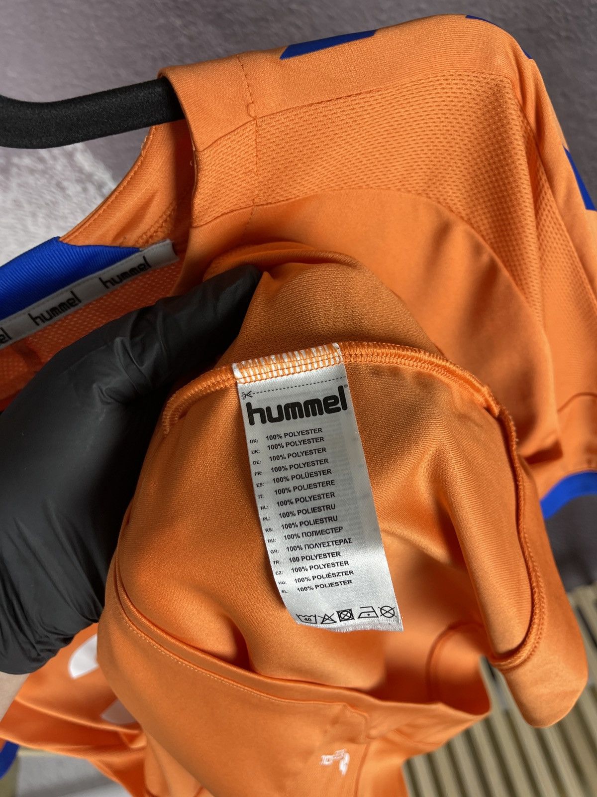 Hummel Hummel Rangers 2018 2019 third soccer jersey football shirt Size US S / EU 44-46 / 1 - 9 Thumbnail