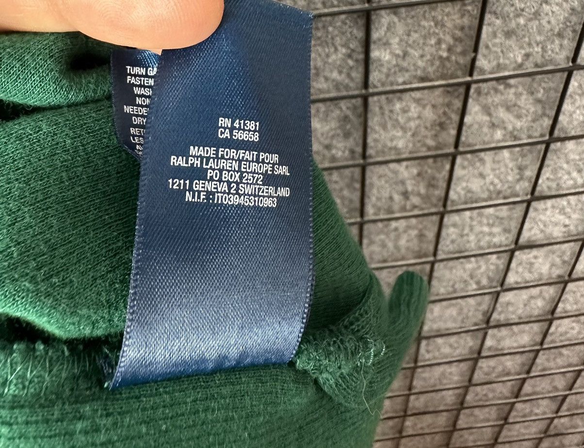 Ralph Lauren Polo Ralph Lauren Half Zip Cotton Sweater Size M (10-12) Size M / US 6-8 / IT 42-44 - 8 Thumbnail