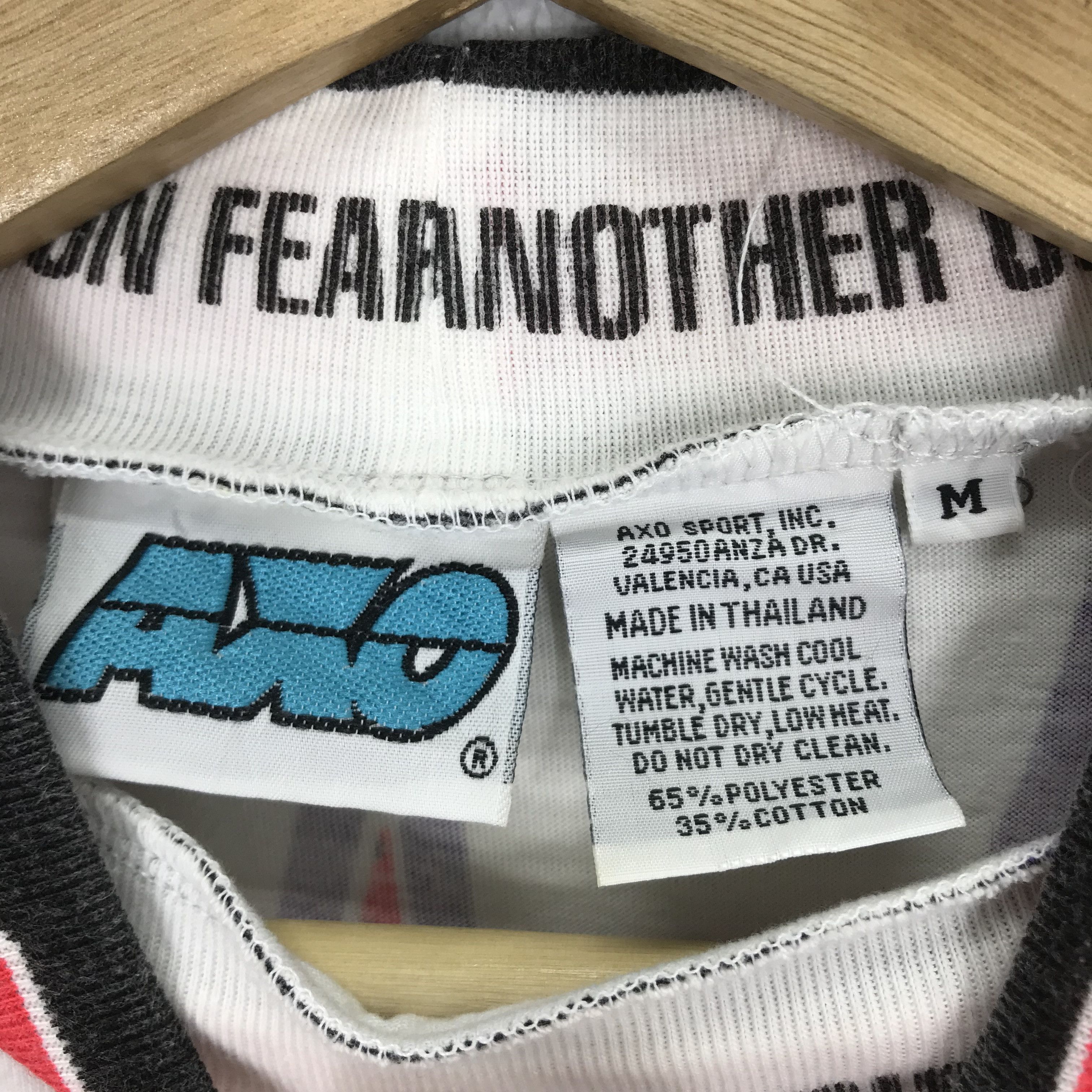 Vintage Vintage 90's Distressed Axo Sport Team Motocross Overprinted Size US M / EU 48-50 / 2 - 11 Thumbnail