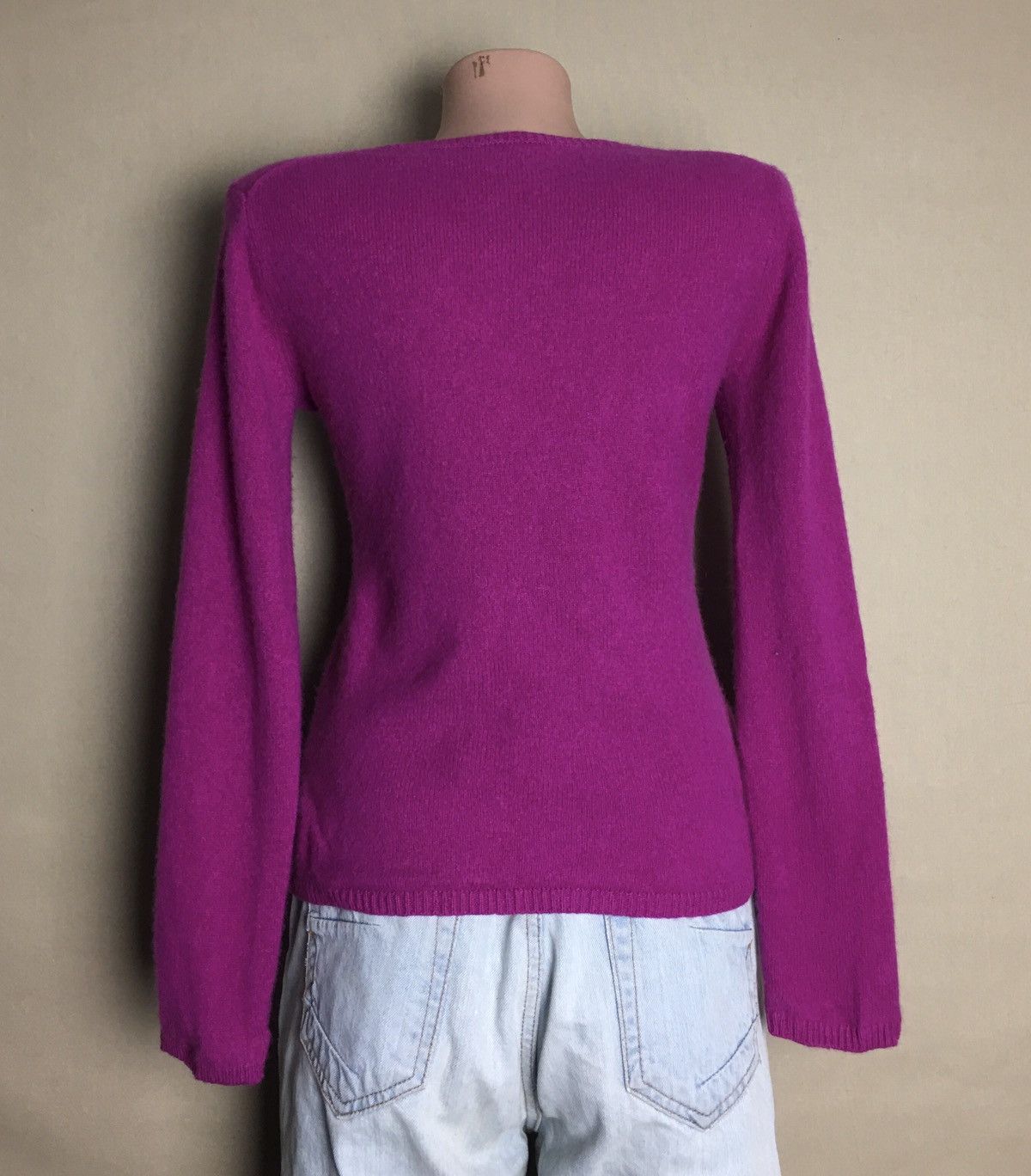 Other MAX TONSO Cashmere Womens Jumper Sweater Size S Size S / US 4 / IT 40 - 4 Thumbnail