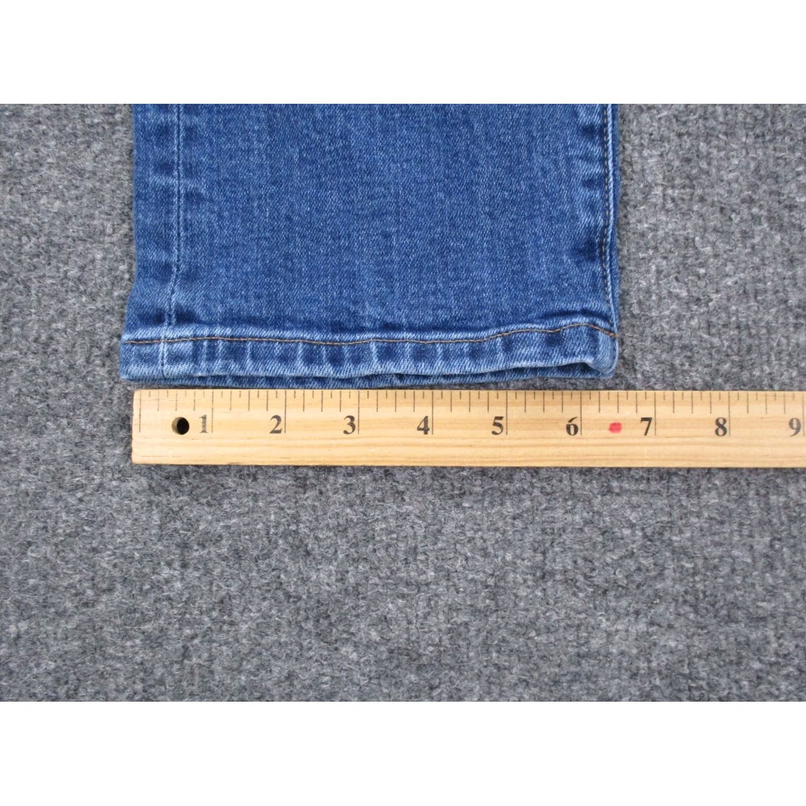 Flint And Tinder Flint and tinder Jeans Main Selling Point Denim Straight 5-Pocket Mens 34x30 Blue Slim Fit Regular Size US 33 - 5 Thumbnail