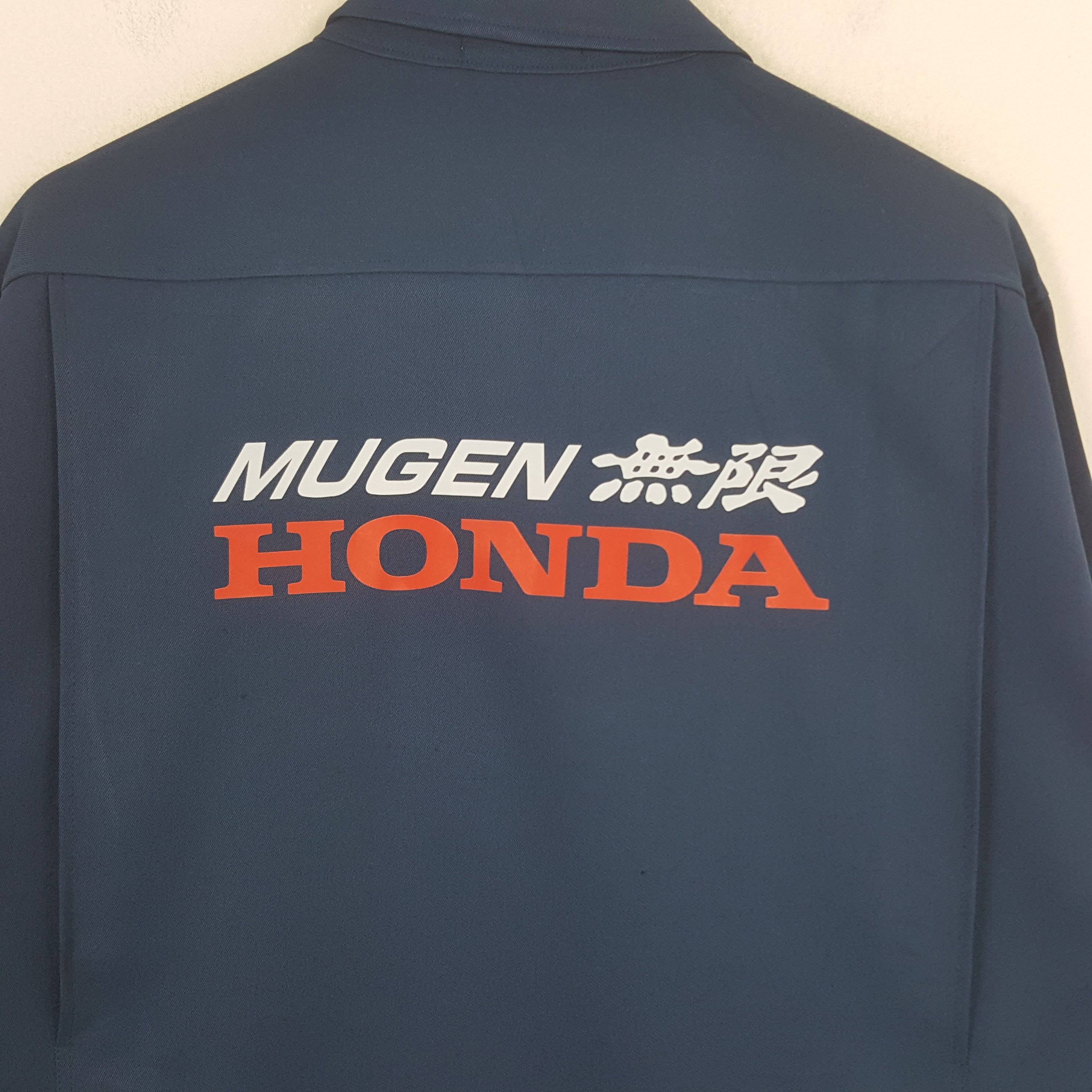 Honda Vintage Mugen Honda Racing Team Custom Art Jacket C283N25 Size US L / EU 52-54 / 3 - 2 Thumbnail