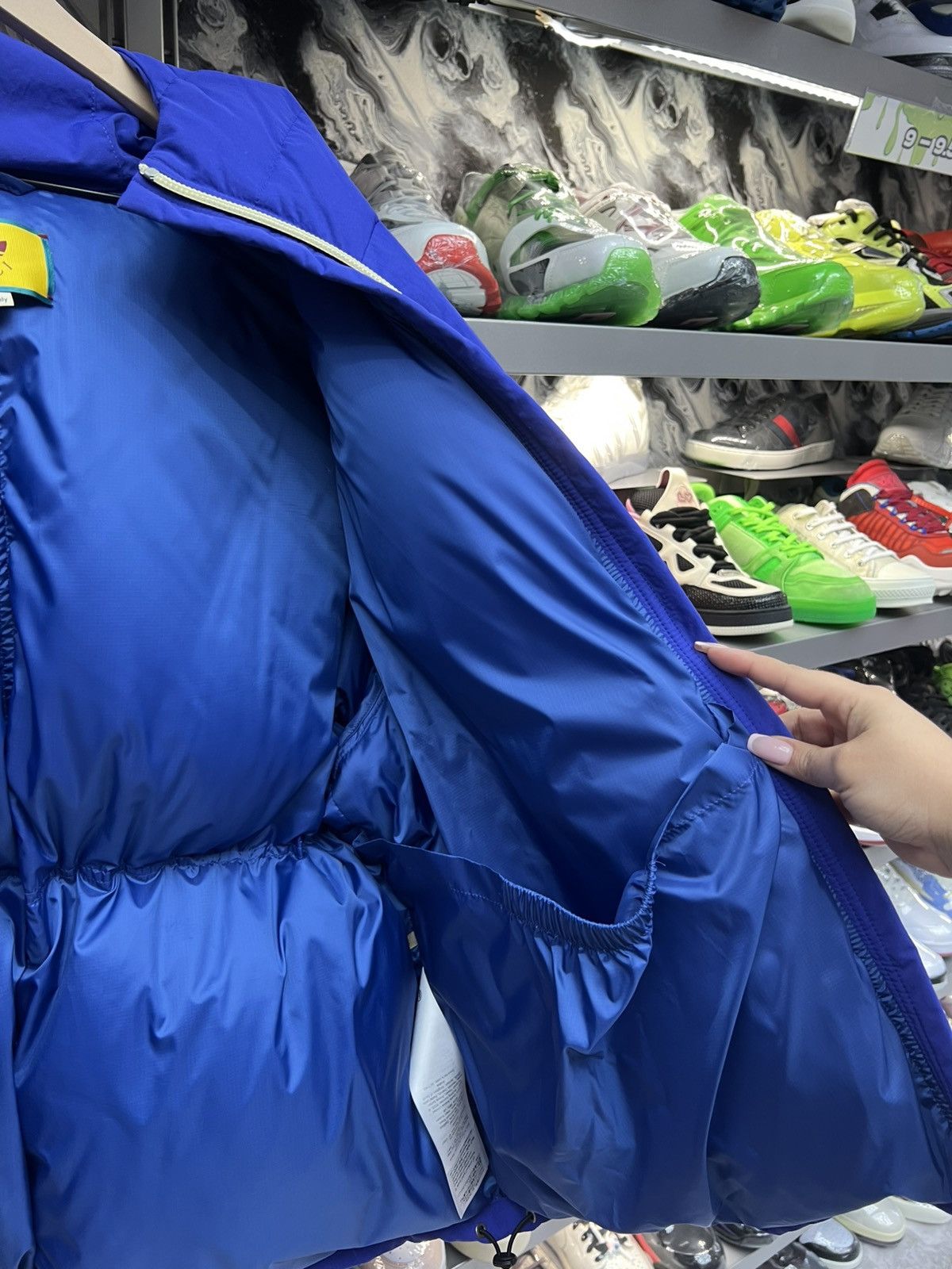 Gucci Gucci x Adidas Blue Puffer Jacket Size US M / EU 48-50 / 2 - 10 Thumbnail