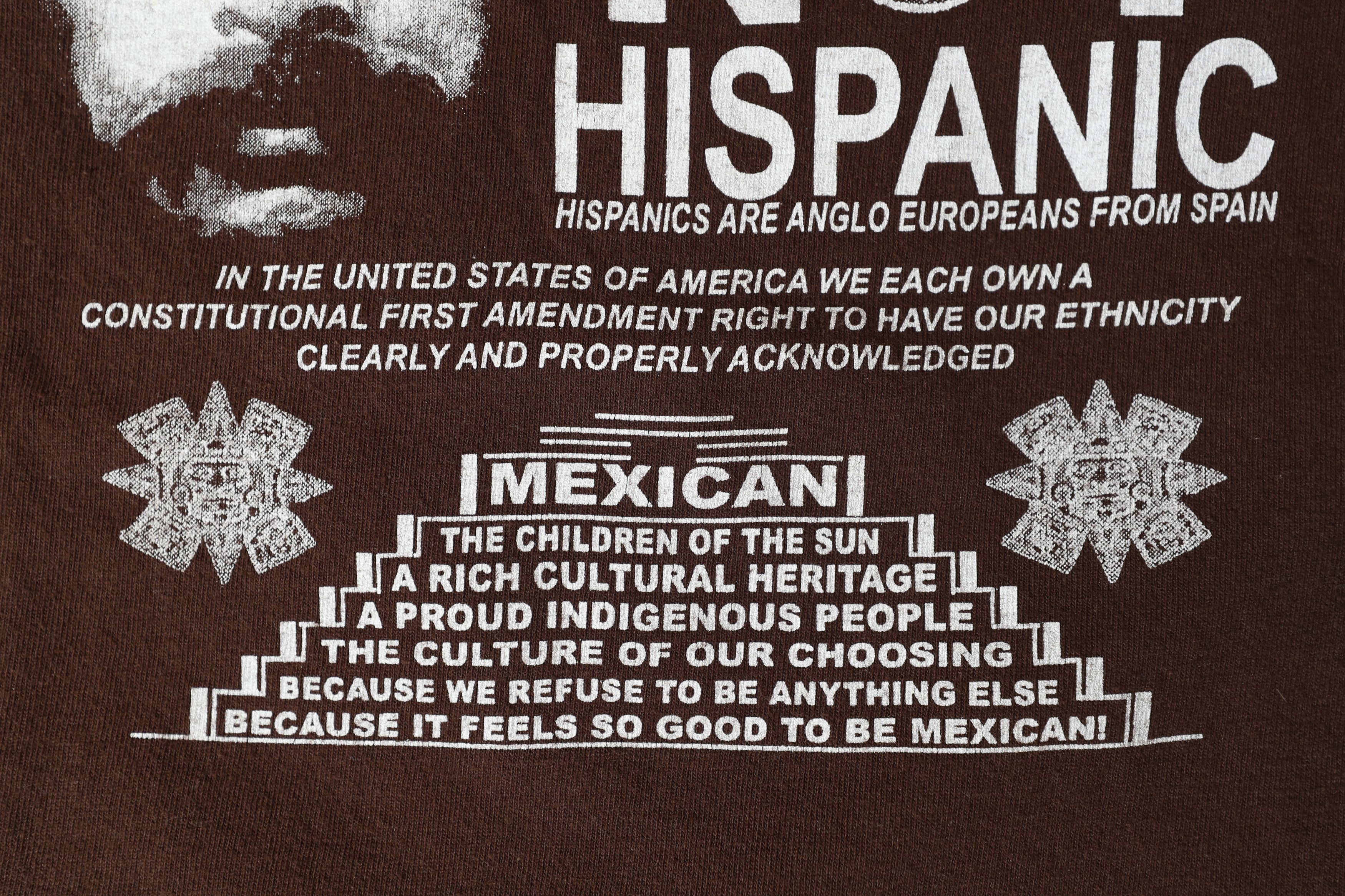 Vintage Mexican Not Latino Emiliano Zapata Tee (XXL) Size US XXL / EU 58 / 5 - 5 Thumbnail