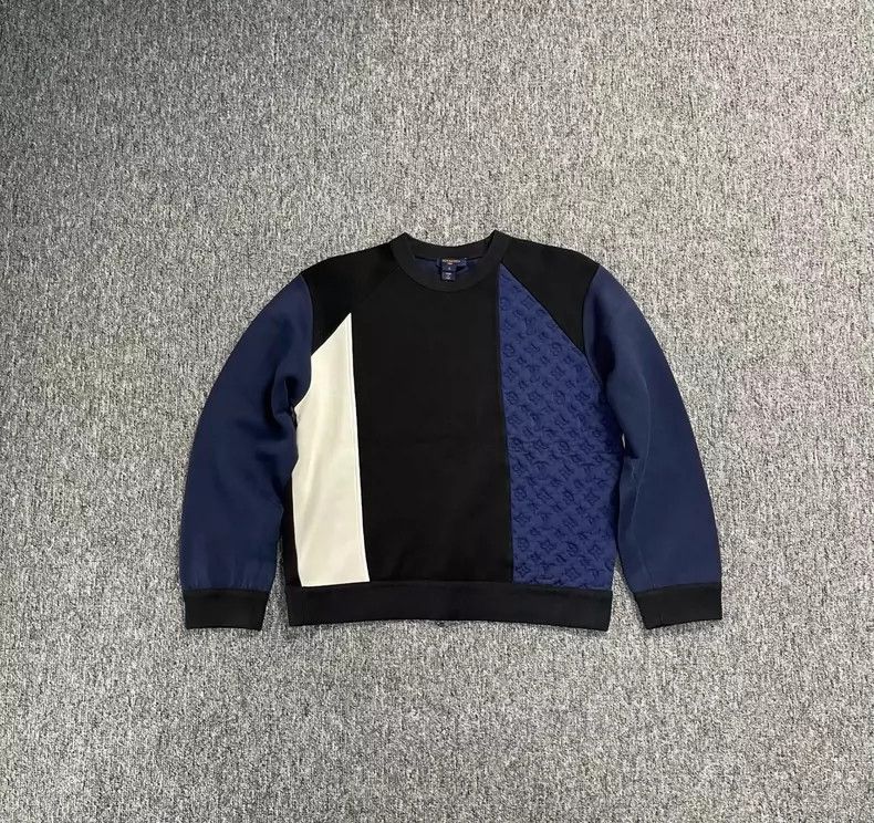 Louis Vuitton Louis Vuitton Colorblock Sweatshirt S Size US S / EU 44-46 / 1 - 1 Thumbnail