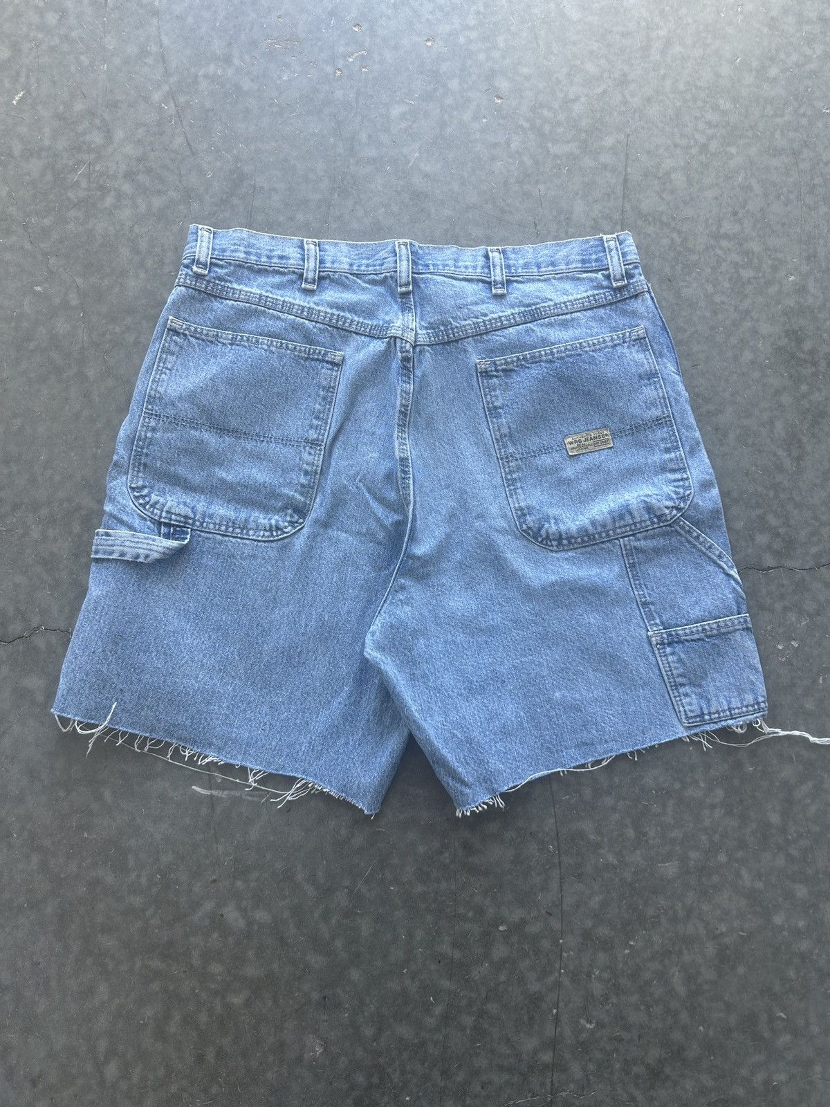 Vintage × Wrangler Vintage Y2K Wrangler Carpenter Jean Shorts Size US 34 / EU 50 - 1 Thumbnail