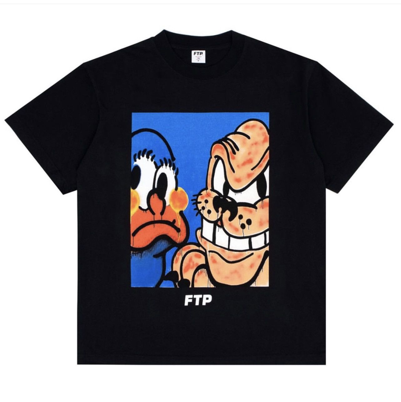 Fuck The Population FTP + SLAWN DOG TEE (black) Size US L / EU 52-54 / 3 - 2 Thumbnail