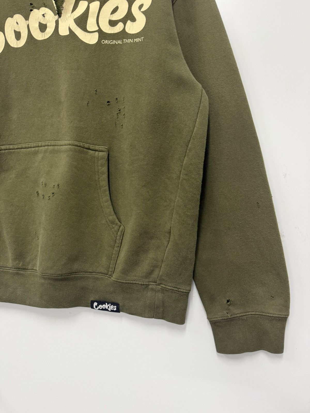 Cookies 🔥 Japan Streetwear Cookies SF Crazy Distressed Hoodies - S Size US M / EU 48-50 / 2 - 2 Thumbnail