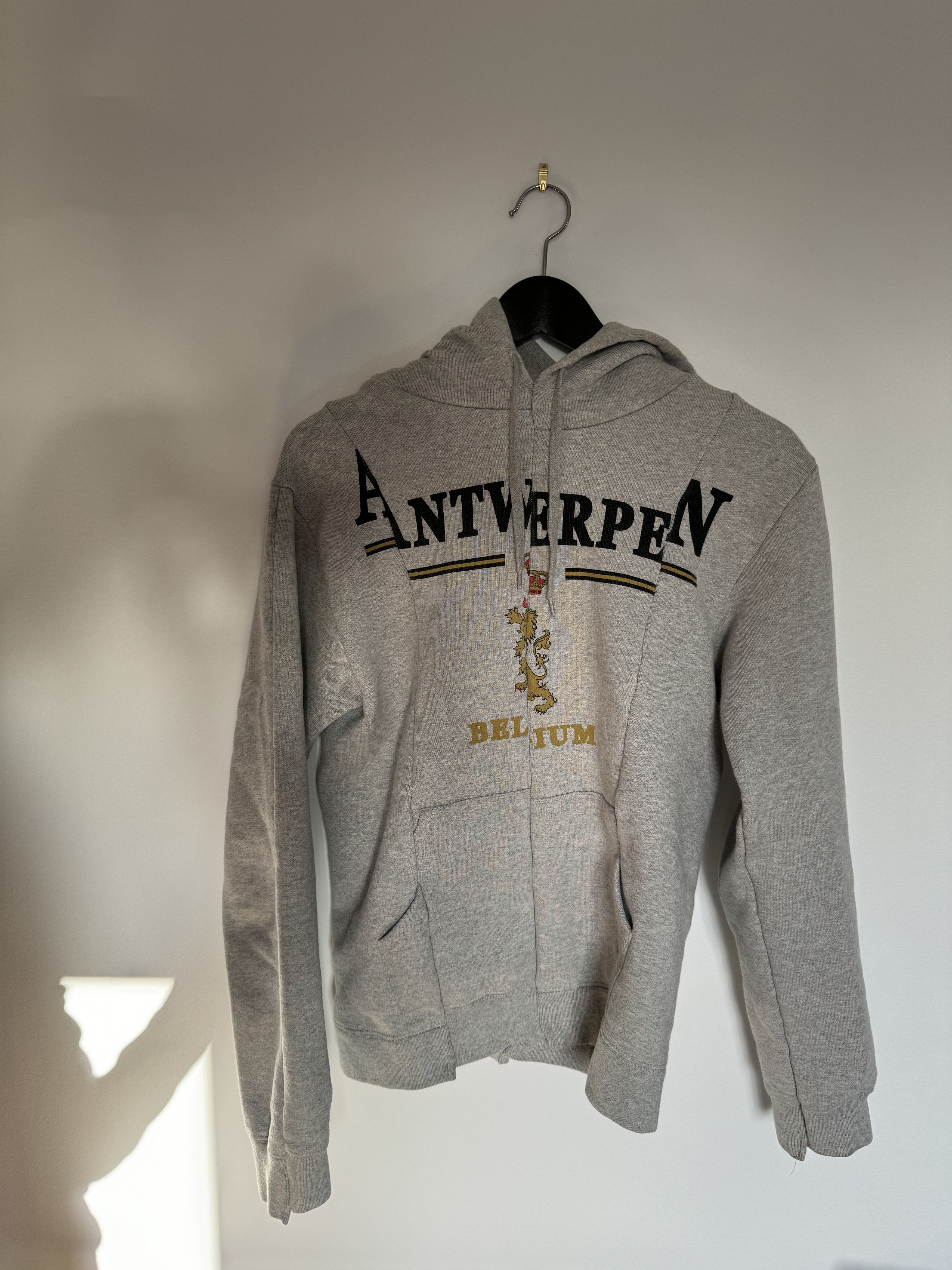 image of Vetements Antwerpen Hoodie in Grey, Men's (Size XS)