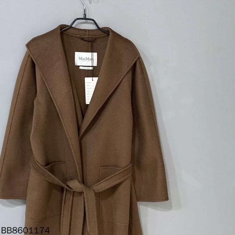 Max Mara Max Mara Brown cashmere coat Size S / US 4 / IT 40 - 1 Thumbnail