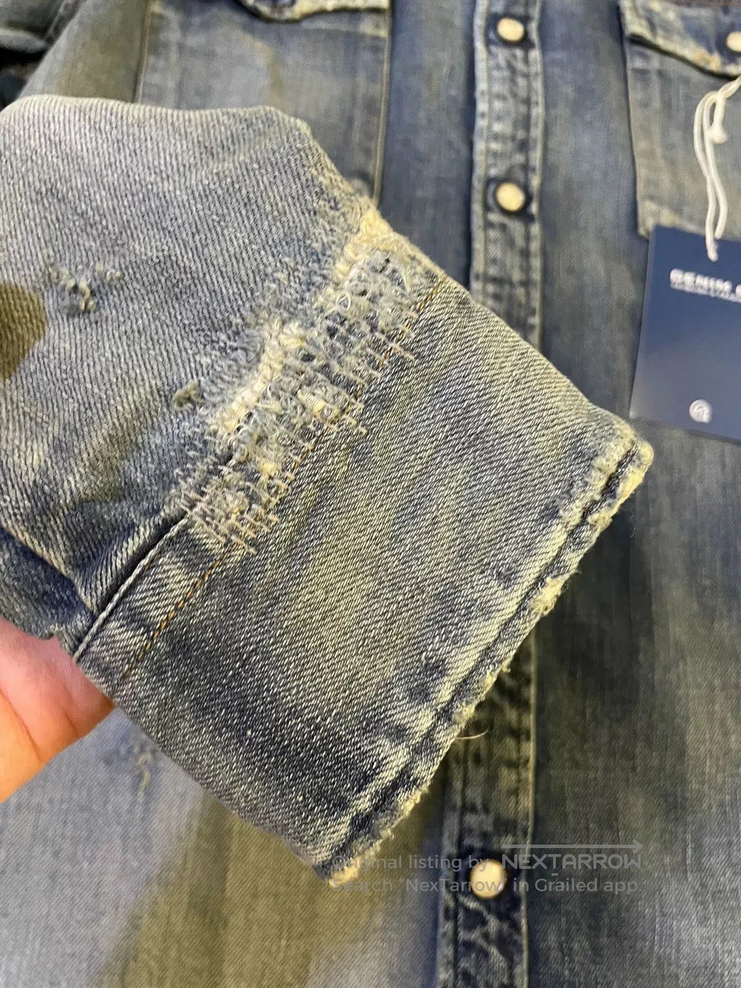 Fragment Design Vanquish & Fragment Denim Shirt Jacket. Size US M / EU 48-50 / 2 - 4 Thumbnail