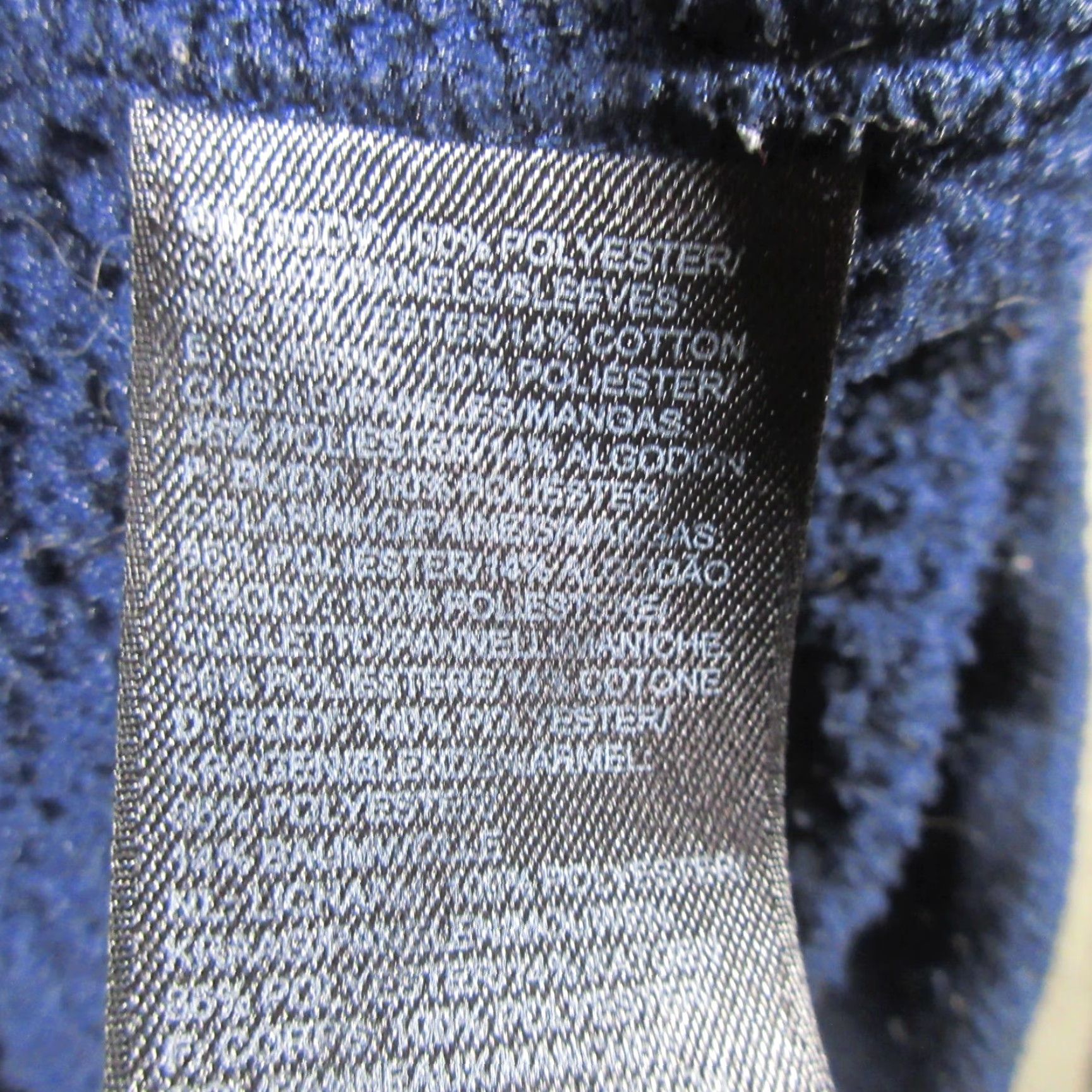 The North Face The North Face Fleece Sweater Jacket Womens XS Navy Blue Hooded Full Zip High Neck Rib Sleeves Mid-Length Casual Winter Spring Fall Womens Size XS / US 0-2 / IT 36-38 - 7 Thumbnail
