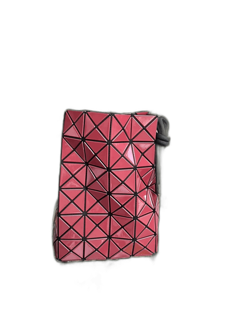 Issey Miyake Bucket Bag In Burgundy Color-Yf in Red, Men's