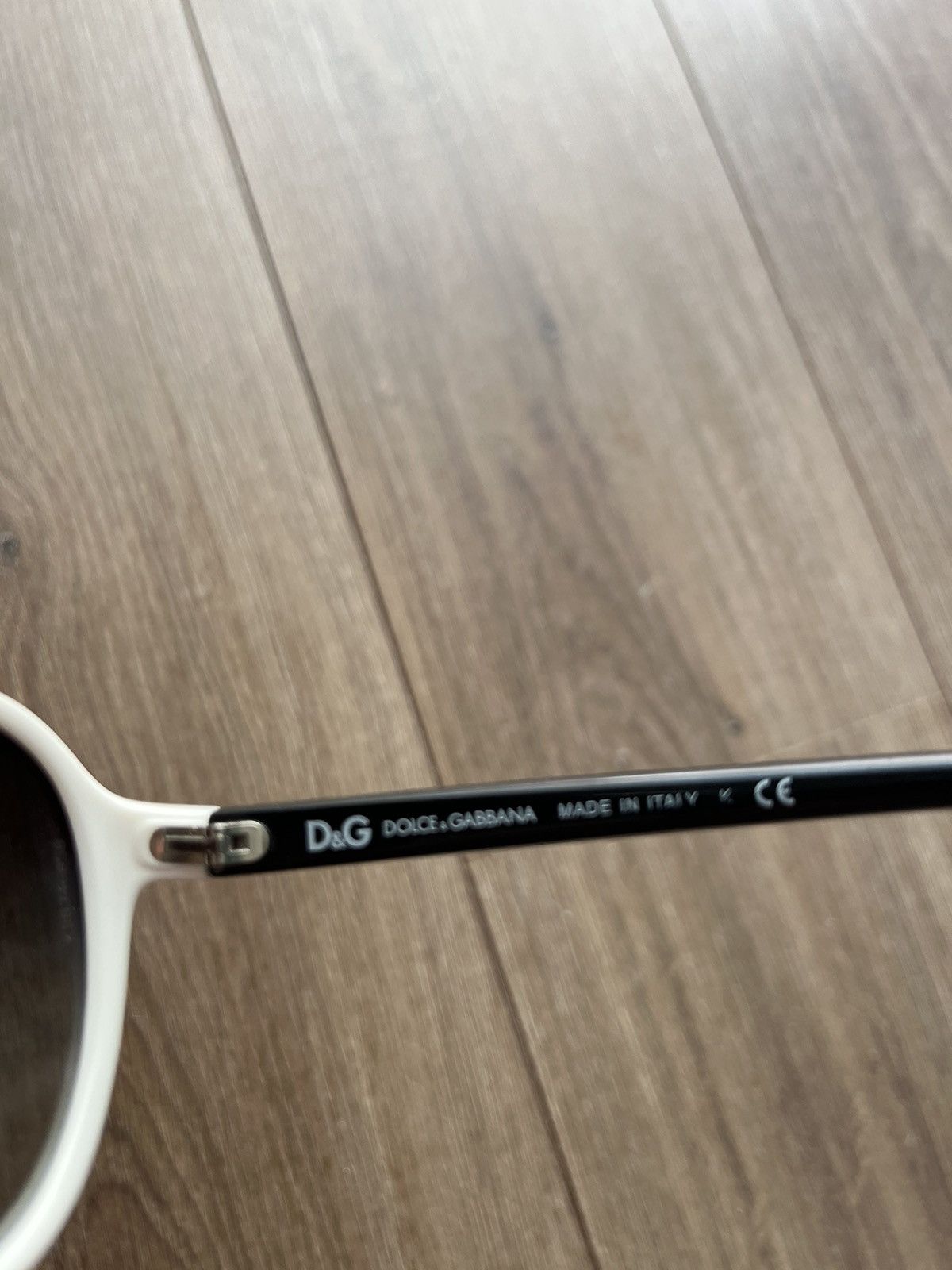 Dolce & Gabbana D&G White Sunglasses Size ONE SIZE - 6 Thumbnail