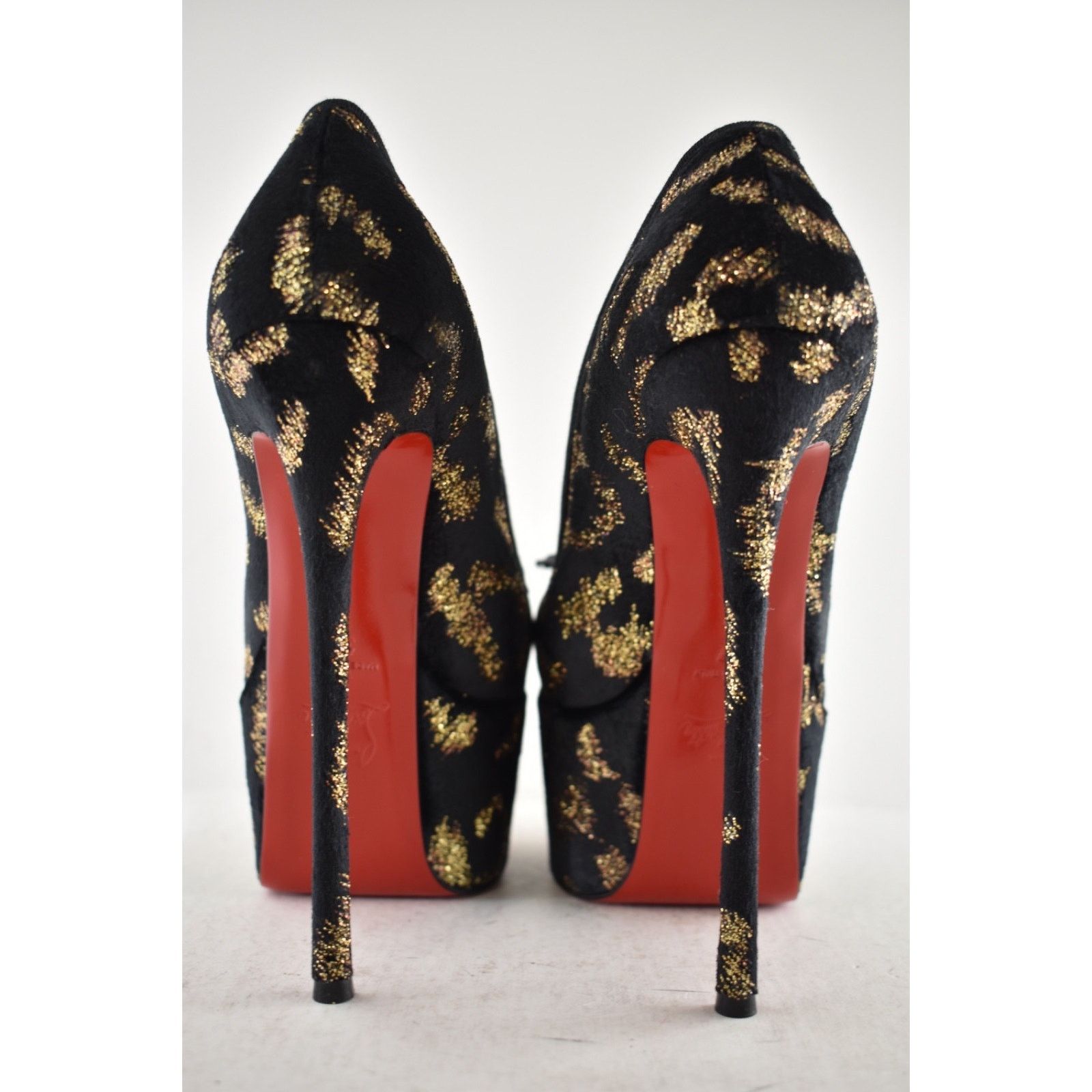 Christian Louboutin Christian Louboutin Cassia Nodo Alta Black Platform Pump 36 Size US 5 / IT 35 - 17 Thumbnail