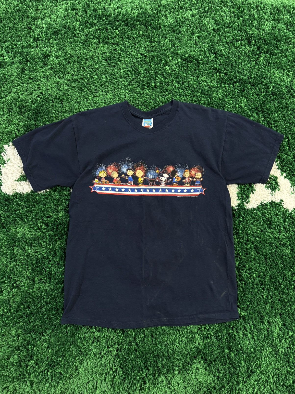 Gildan × Peanuts × Vintage Vintage Peanuts Snoopy Charlie Brown 4th of July Tee Large Size US L / EU 52-54 / 3 - 2 Thumbnail