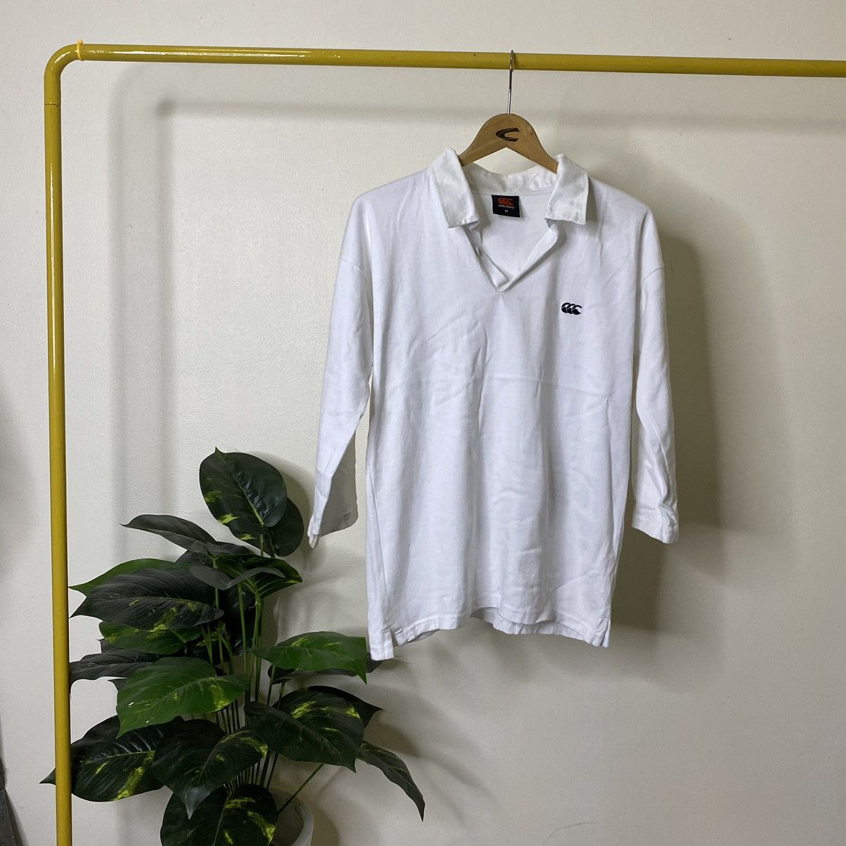 Canterbury of New Zealand × Vintage Vintage Canterbury 3QR Polo Rugby Shirt Size US M / EU 48-50 / 2 - 1 Thumbnail