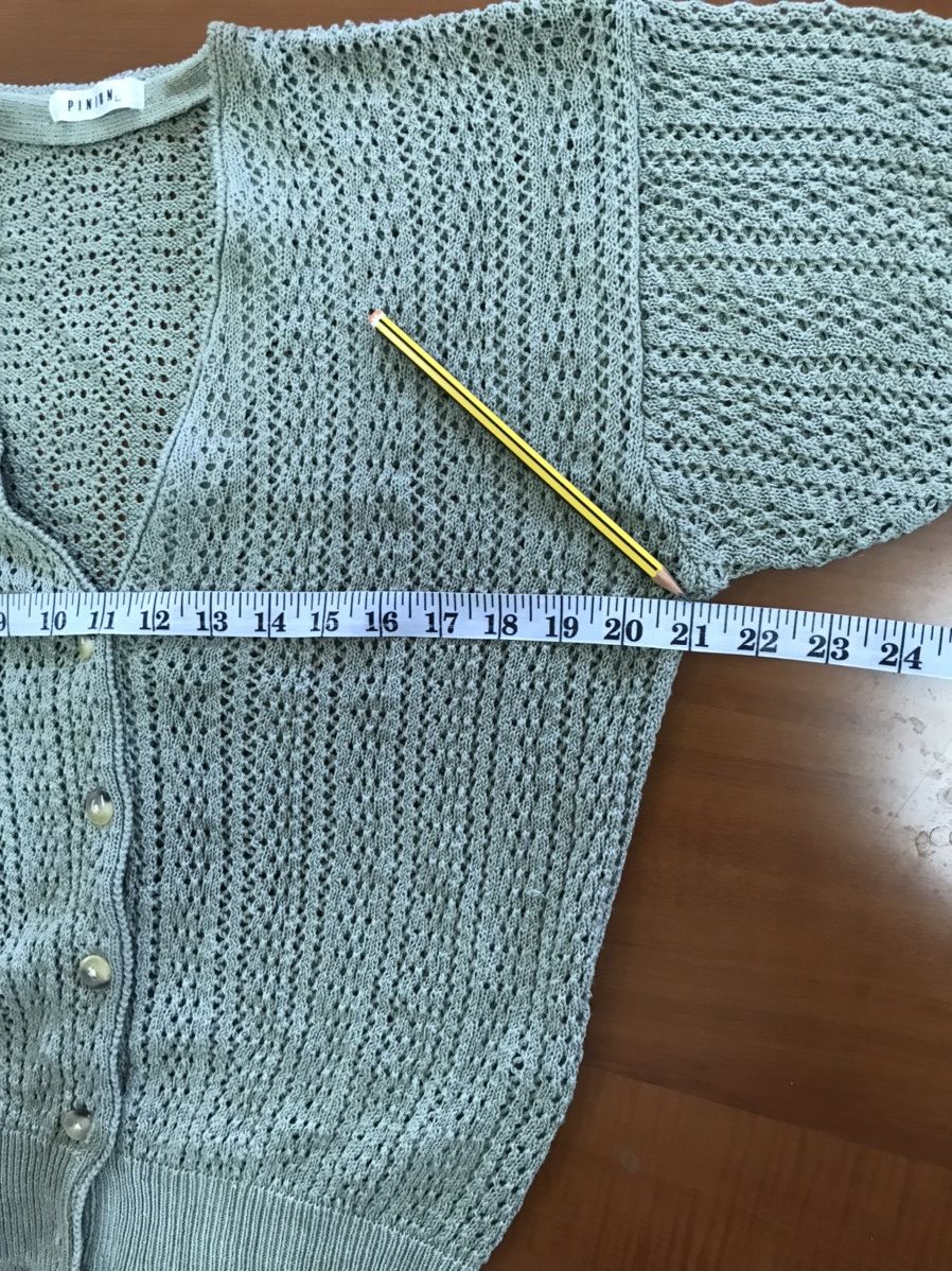 Vintage 🌿 Pinion Olive Knit Cardigan - Size L 🌿 Size US L / EU 52-54 / 3 - 19 Thumbnail