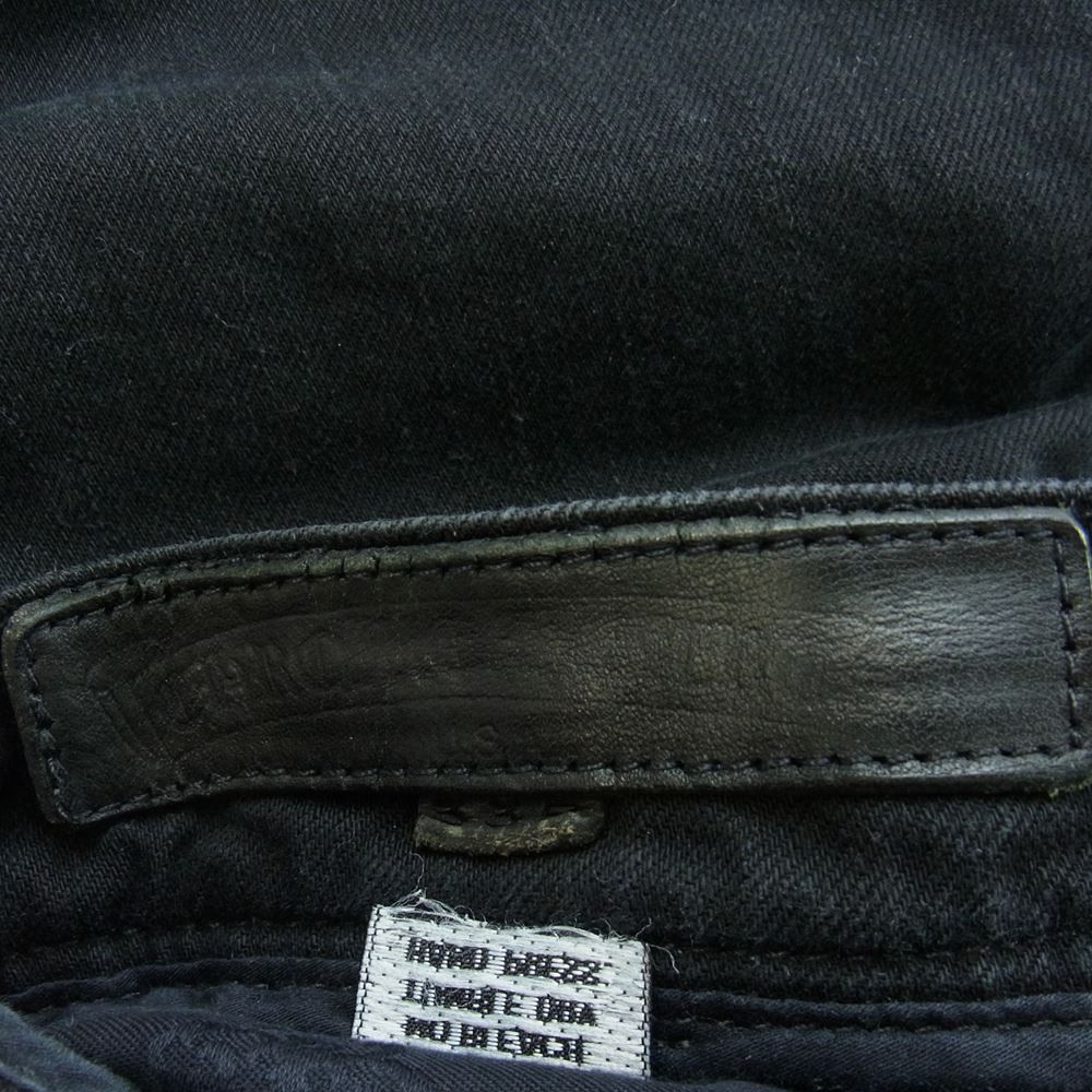 Chrome Hearts Chrome Hearts Double Flare Knee Denim Pants Size US 33 - 4 Thumbnail