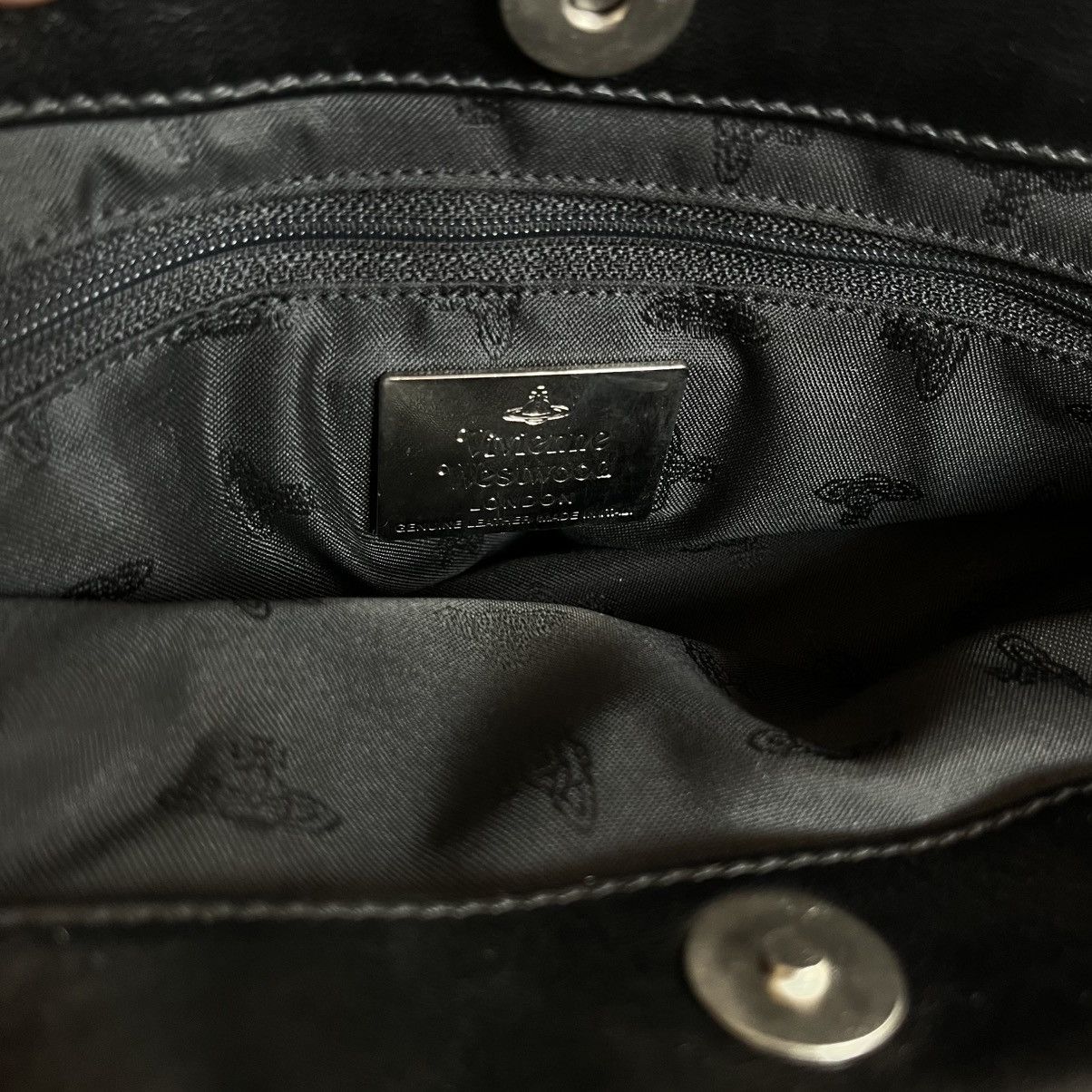 Vivienne Westwood VIVIENNE WESTWOOD SMALL LEATHER HAND BAG Size ONE SIZE - 15 Thumbnail