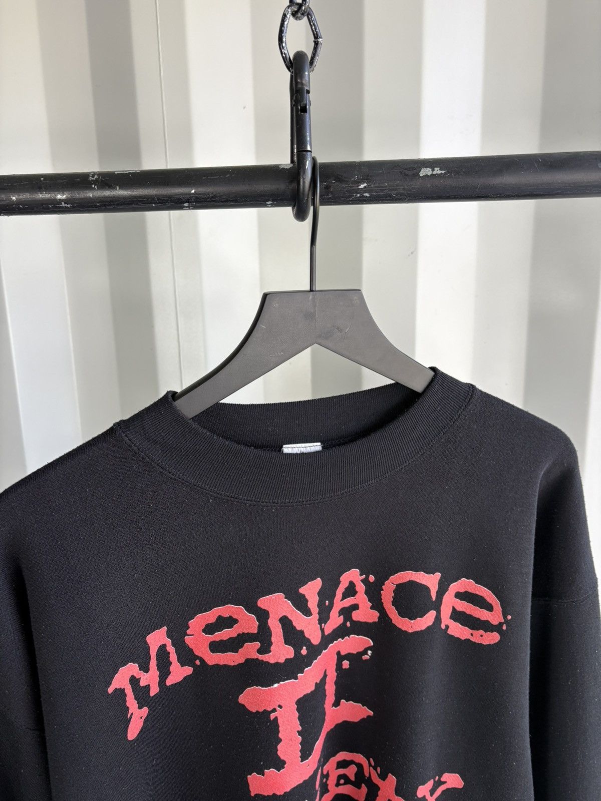 Vintage Vintage Menace 2 Society Triggaz Gotz No Heart Sweatshirt Size US XL / EU 56 / 4 - 4 Thumbnail
