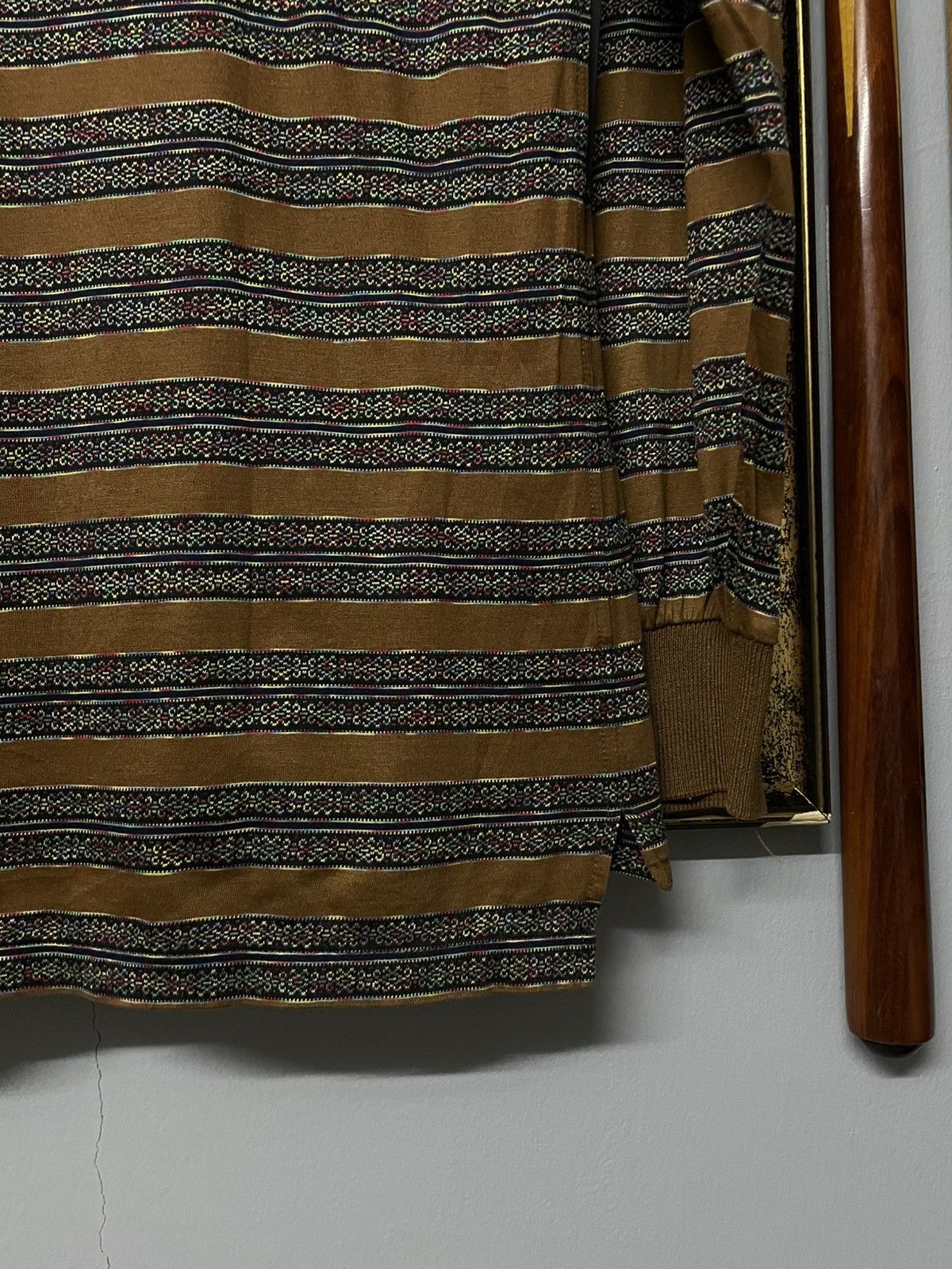 Christian Dior Monsieur Vintage Designer Christian Dior Sport Horizontal Stripe Size US L / EU 52-54 / 3 - 10 Thumbnail