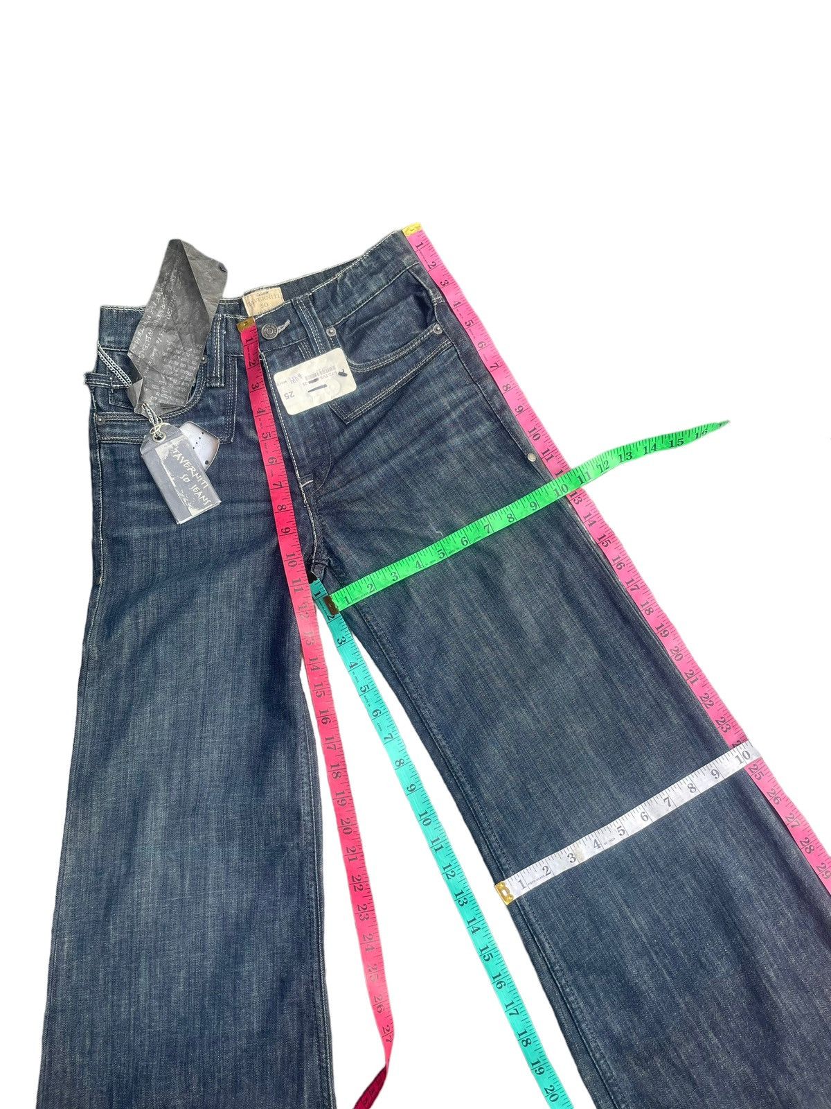 Designer × Jimmy Taverniti Jimmy Taverniti Wide Leg Denim Size 26" / US 2 / IT 38 - 21 Thumbnail